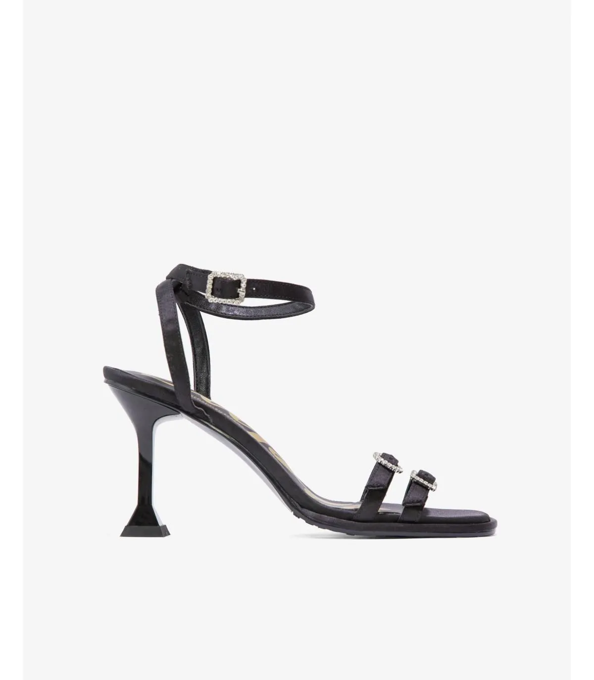 Sandalias tacón Mujer con cierre de hebilla