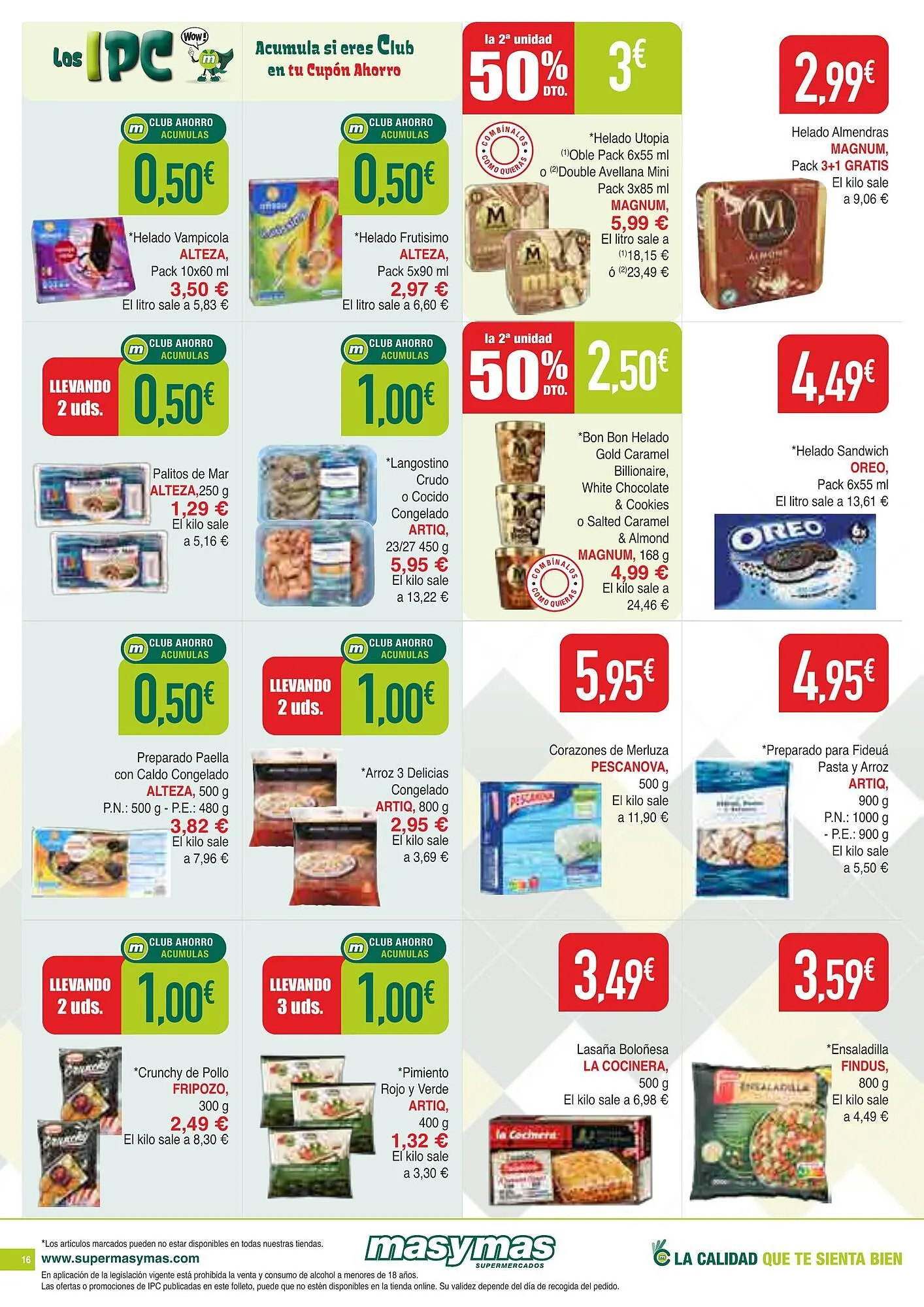 Catálogo de Folleto Masymas 29 de mayo al 25 de junio 2025 - Página 16