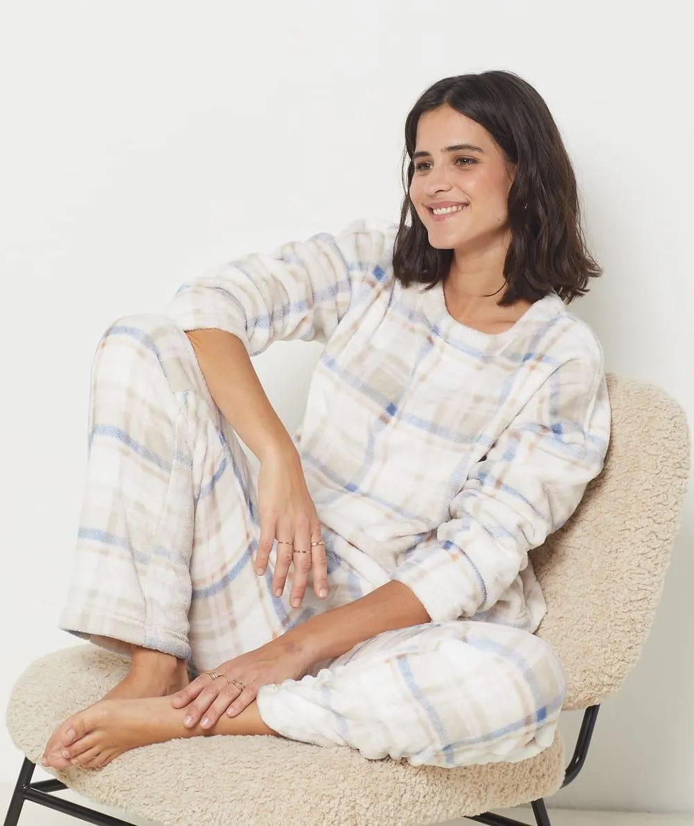 Suéter polar estampado