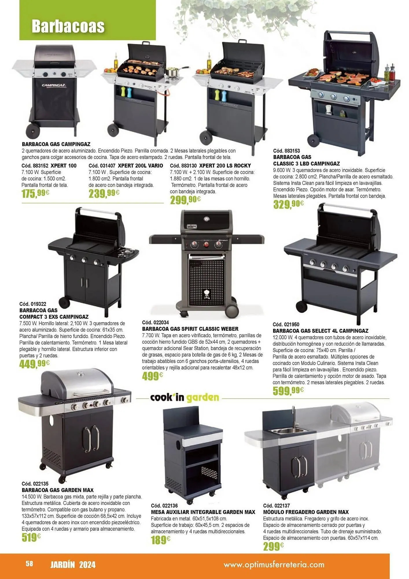 Catálogo de Folleto Optimus 21 de marzo al 31 de agosto 2024 - Página 58