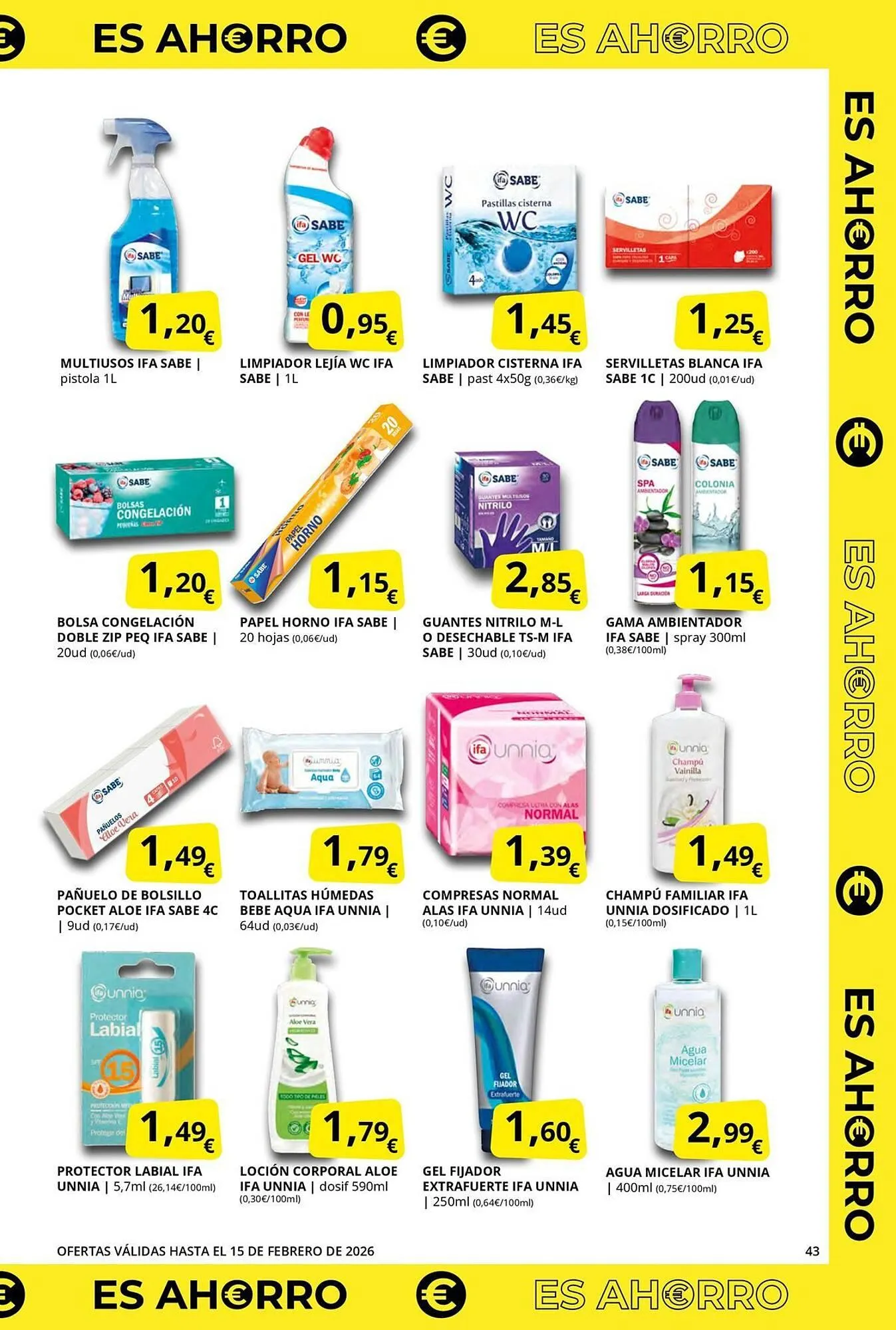 Catálogo de Folleto Supermercados MAS 2 de febrero al 26 de febrero 2026 - Página 43