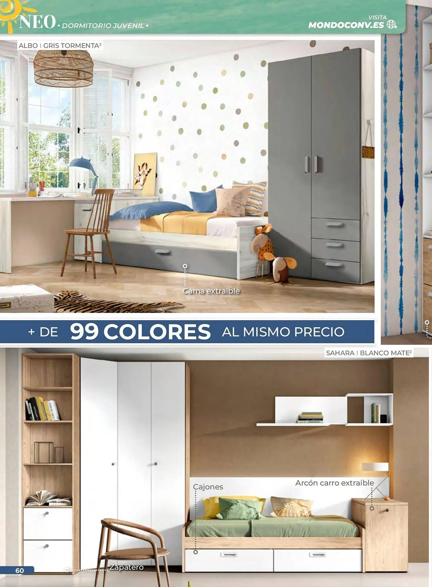 Catálogo de Folleto Mondo Convenienza 3 de junio al 15 de junio 2025 - Página 60