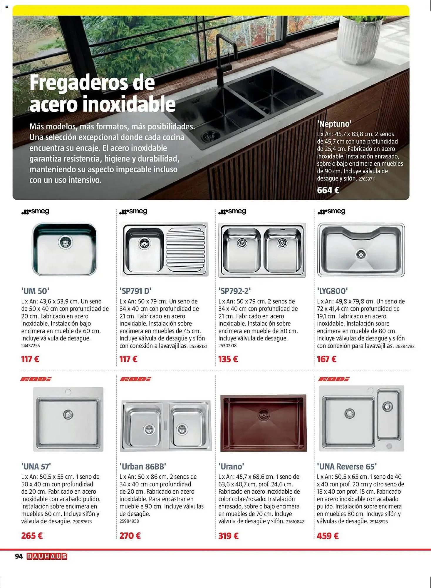 Catálogo de Catálogo Bauhaus 2 de marzo al 2 de abril 2026 - Página 94