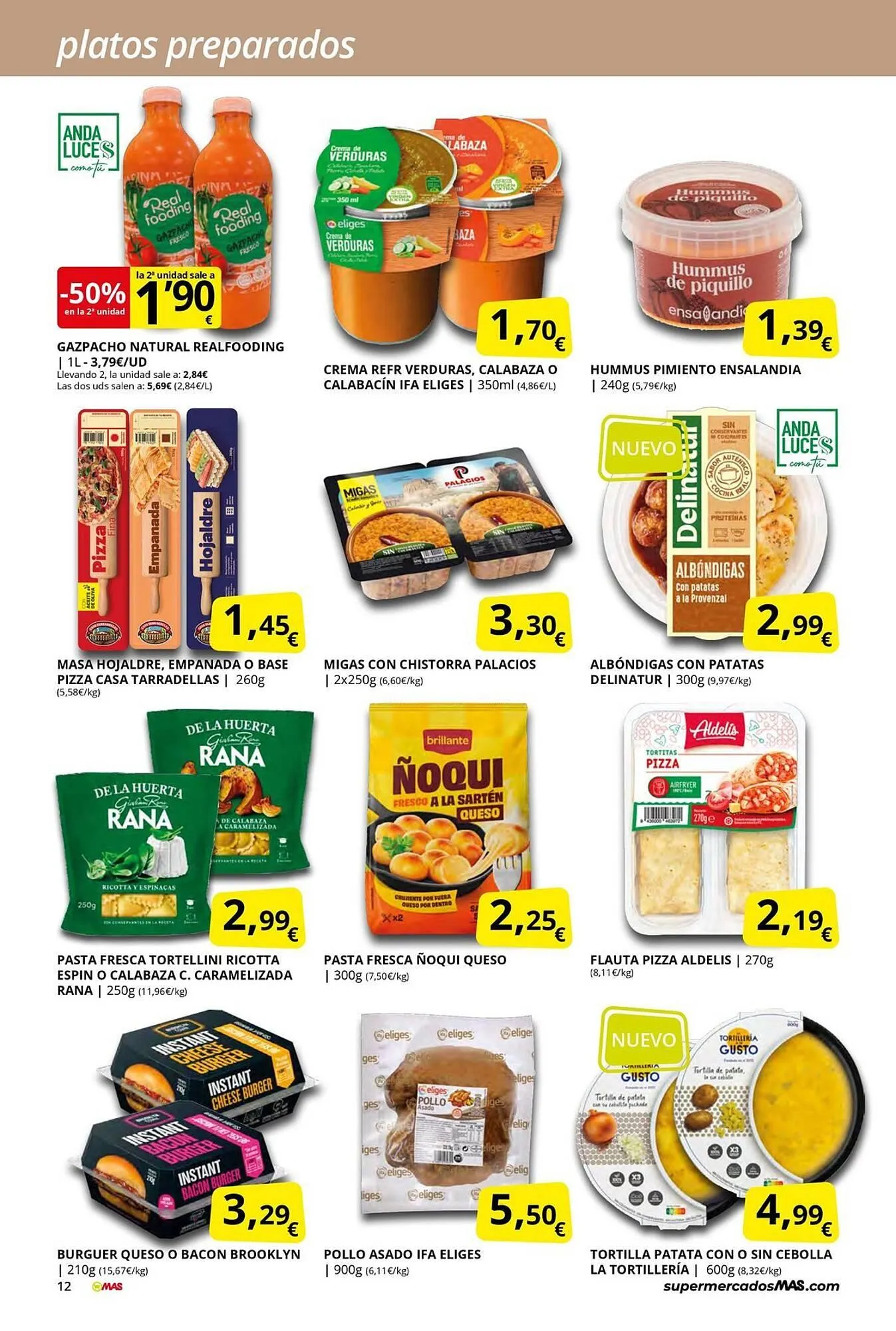 Catálogo de Folleto Supermercados MAS 8 de enero al 29 de enero 2026 - Página 12