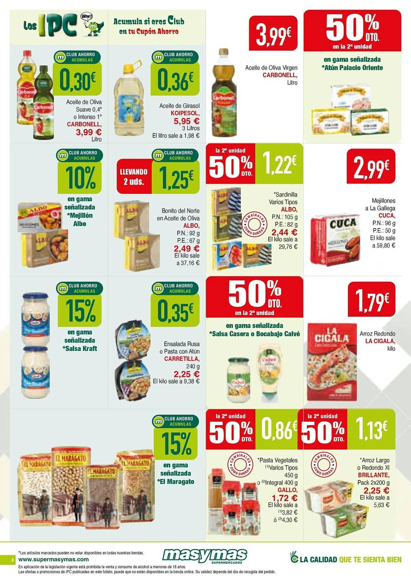 Catálogo de Folleto Masymas 26 de junio al 30 de julio 2025 - Página 8