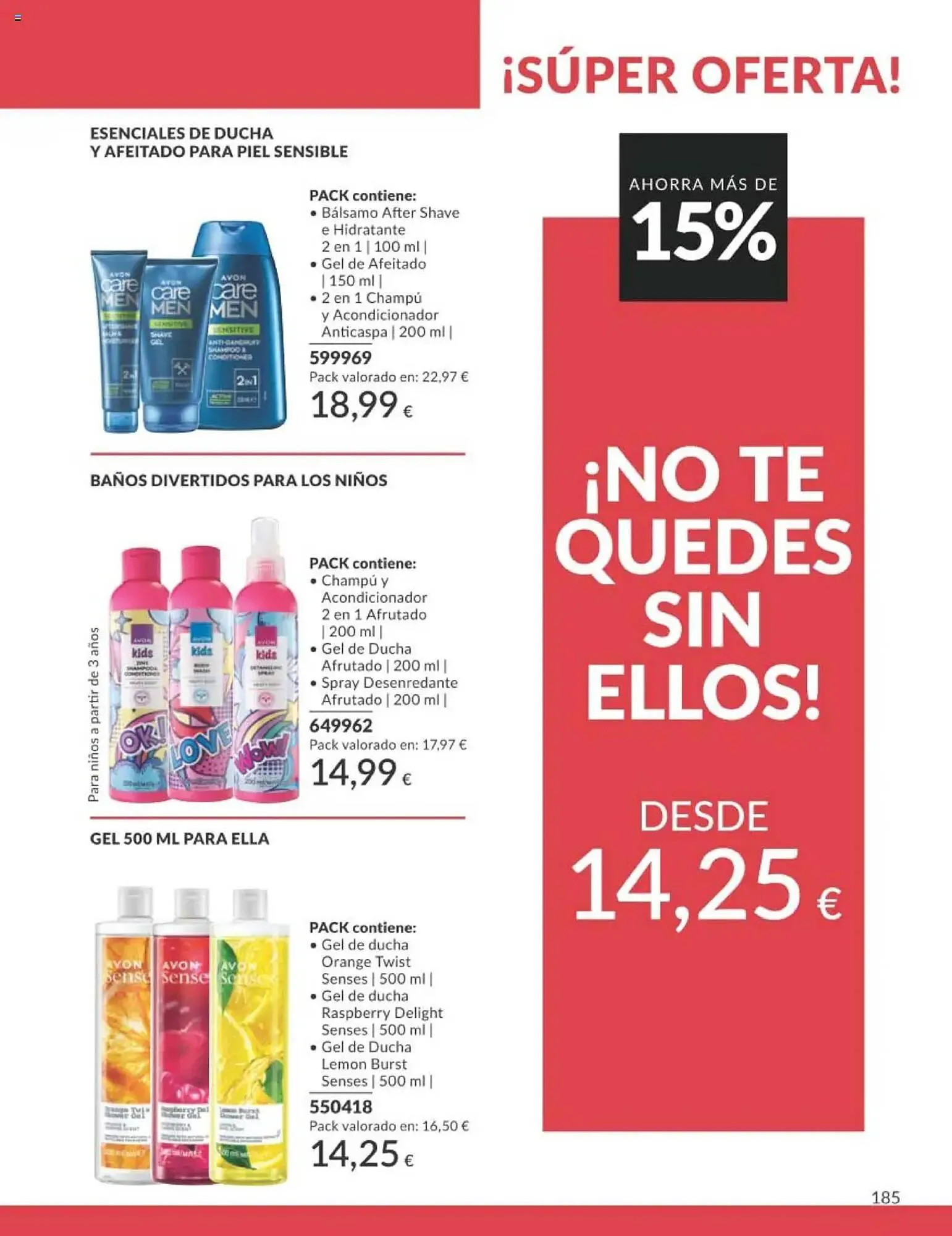 Catálogo de Folleto AVON 1 de julio al 31 de julio 2025 - Página 185