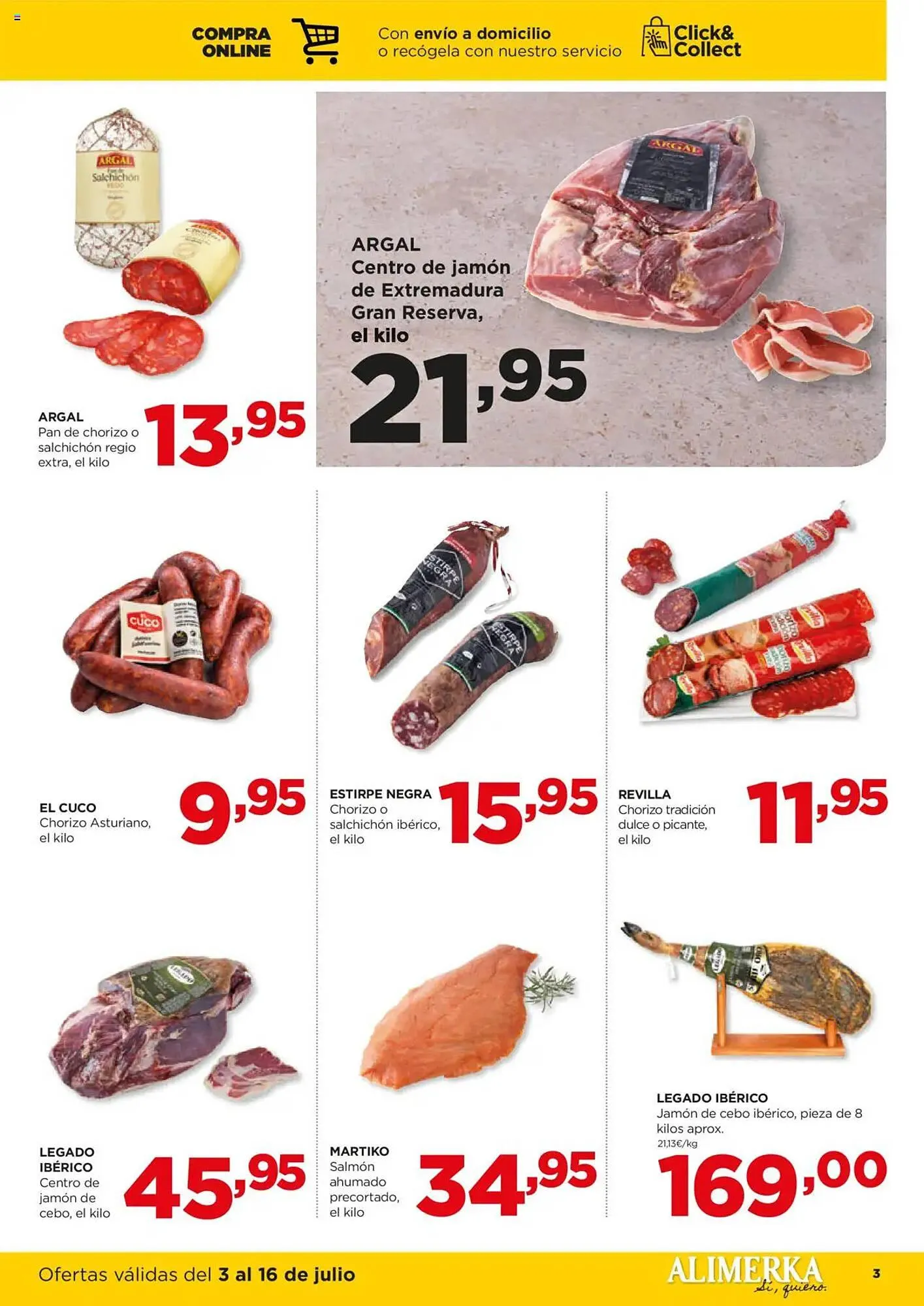 Catálogo de Folleto Alimerka 3 de julio al 16 de julio 2025 - Página 3