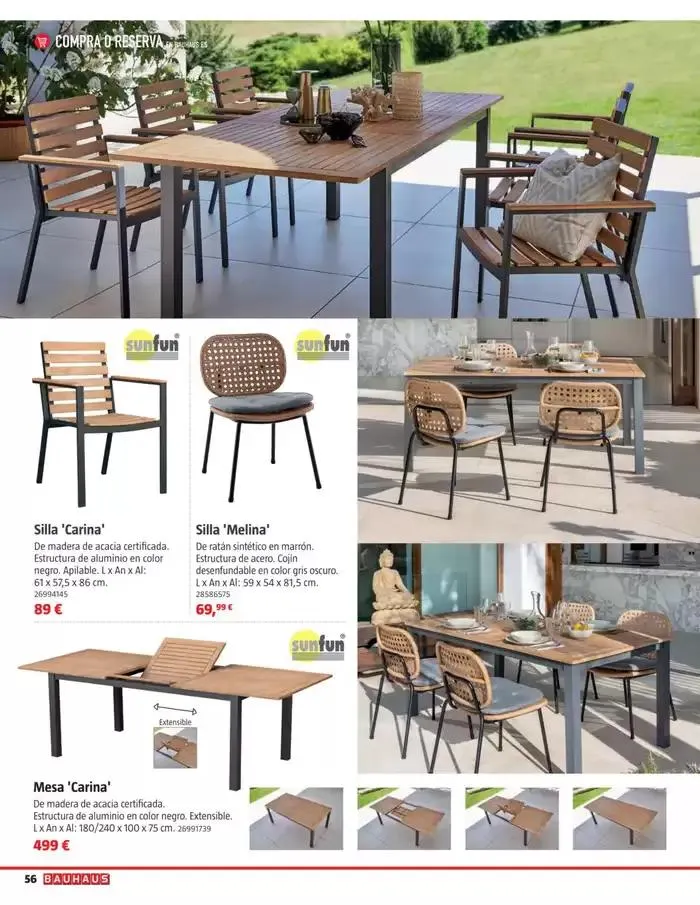 Catálogo de Bauhaus Verano 1 de junio al 31 de agosto 2025 - Página 56