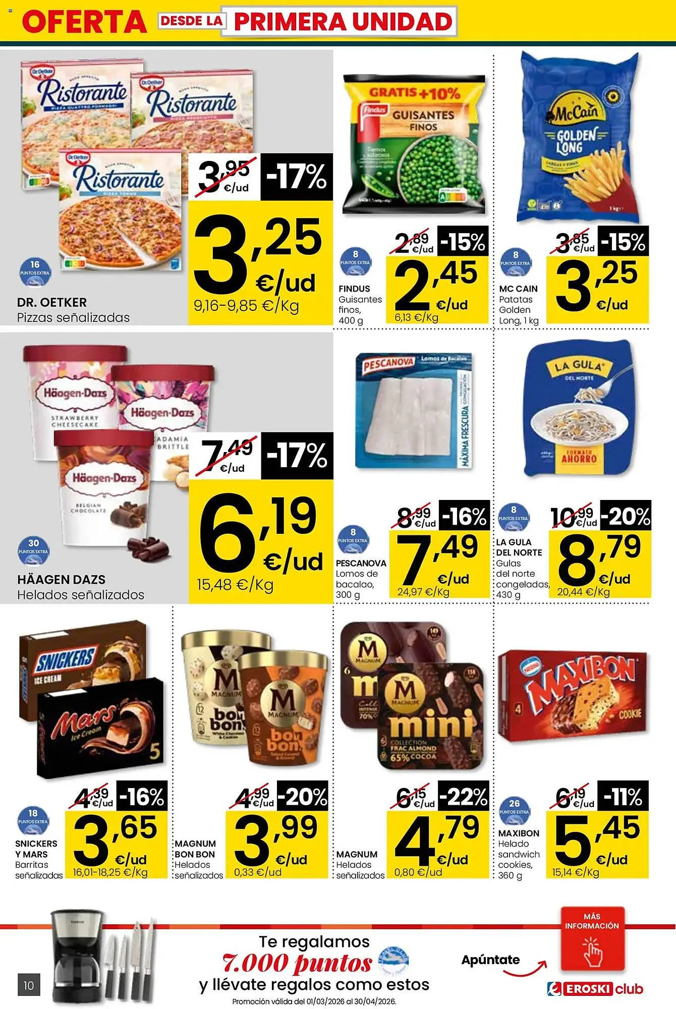 Catálogo de Folleto Eroski 26 de marzo al 15 de abril 2026 - Página 10