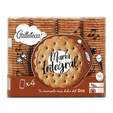 Galletas integrales maría Galleteca caja 800 g