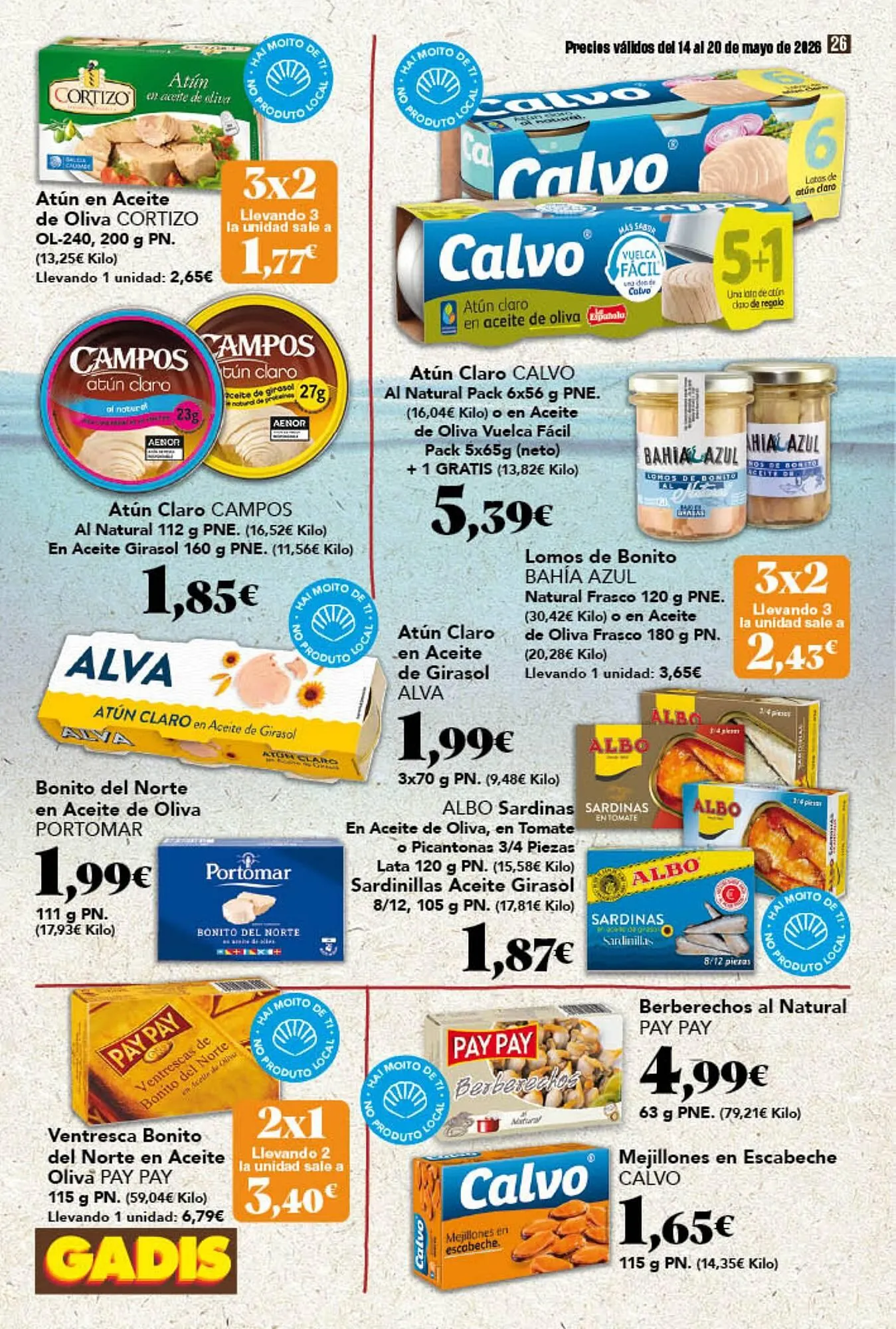 Catálogo de Folleto Gadis 14 de mayo al 20 de mayo 2026 - Página 26