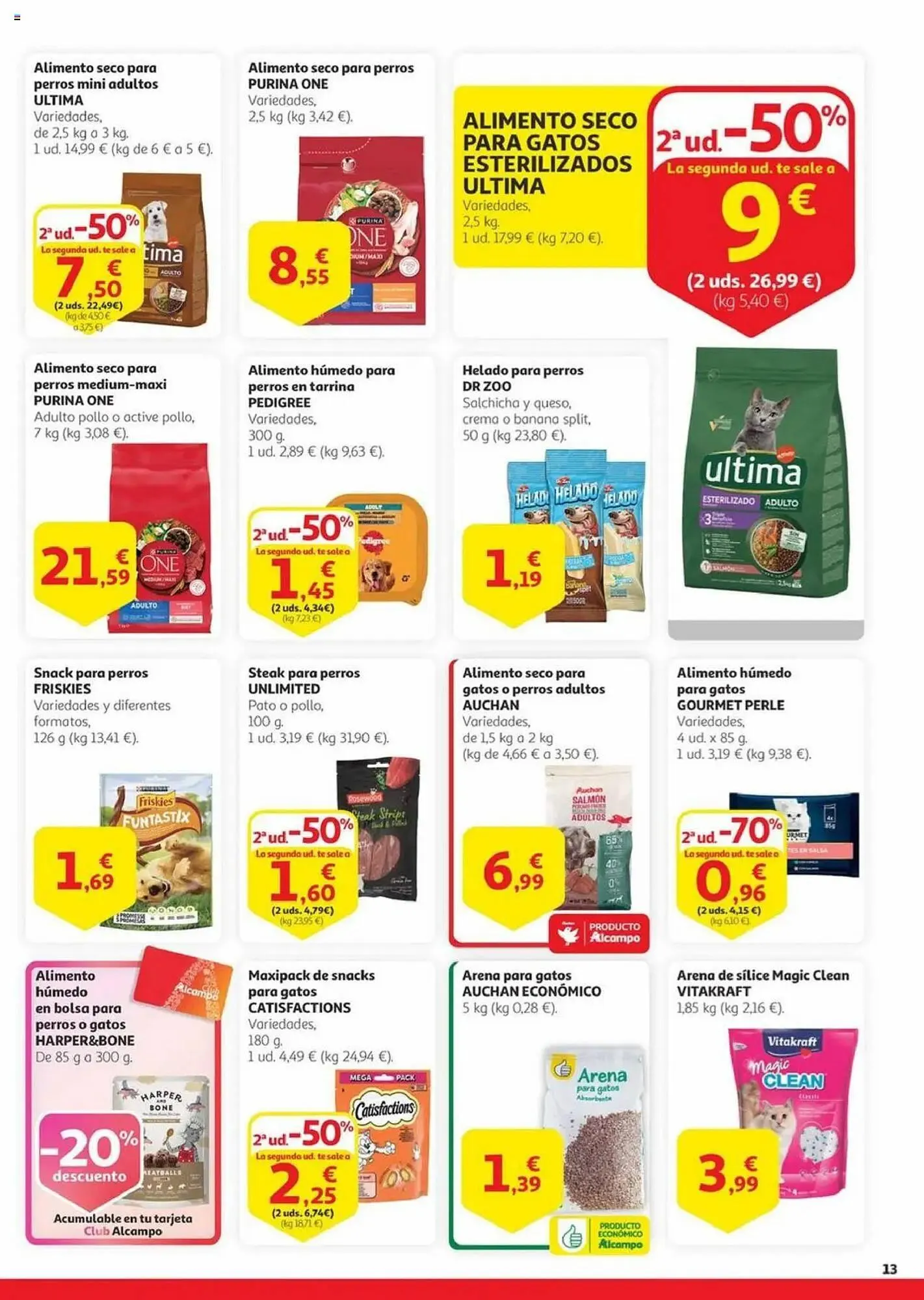 Catálogo de Folleto Alcampo 15 de julio al 29 de julio 2025 - Página 13