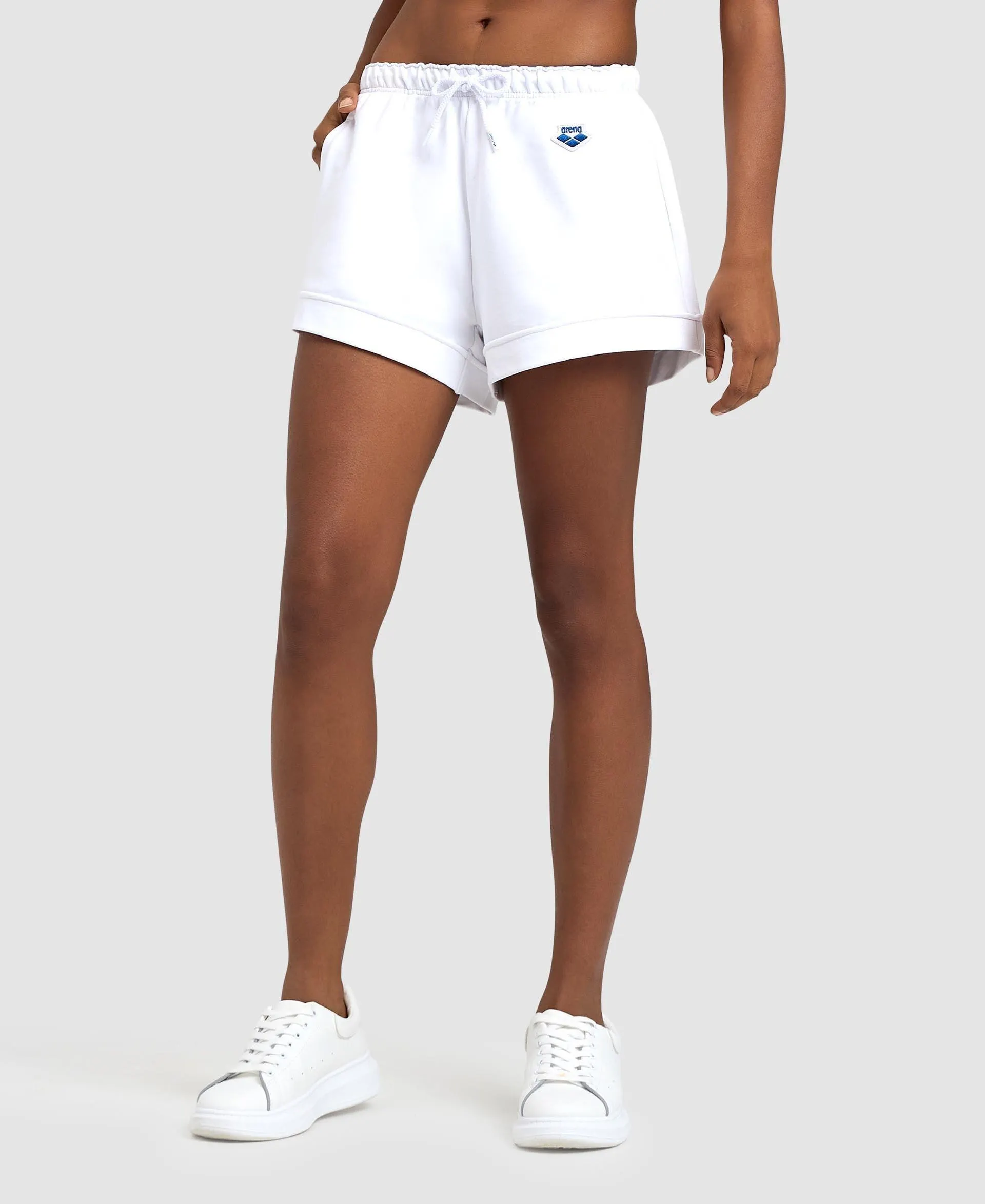 Short Mujer arena Icons