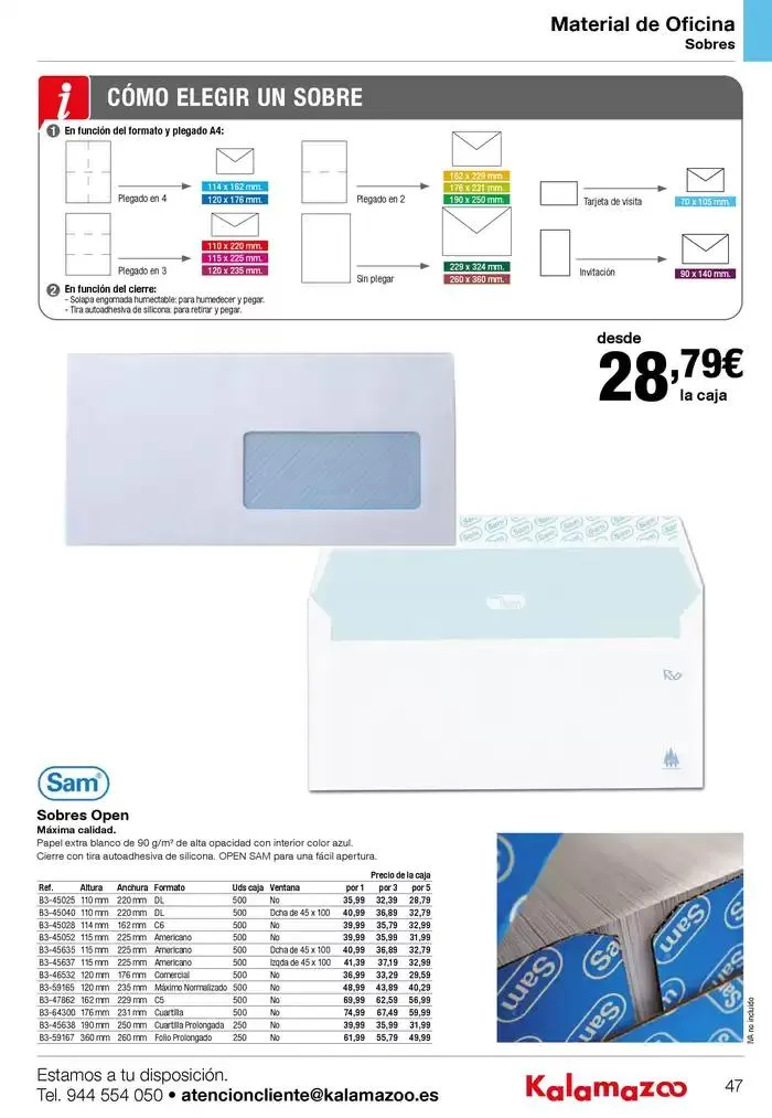 Catálogo de Staples Kalamazoo Catálogo General 9 de enero al 30 de septiembre 2025 - Página 47
