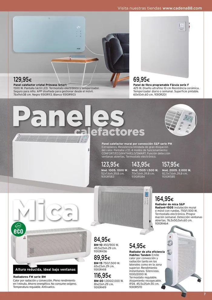 Catálogo de Calor, prepárate para el invierno! 17 de septiembre al 28 de febrero 2025 - Página 7