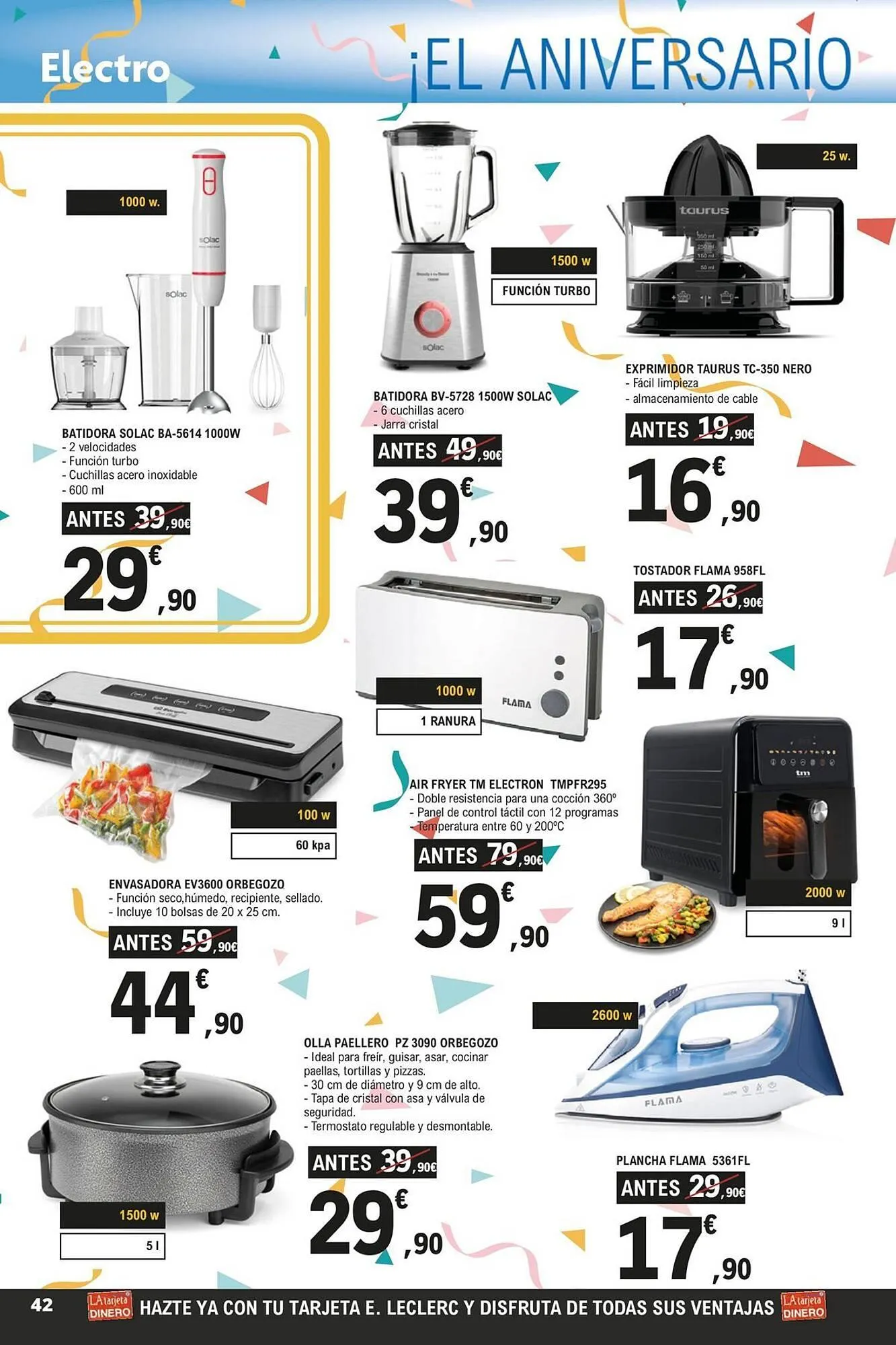 Catálogo de Folleto E.Leclerc 14 de julio al 29 de julio 2025 - Página 42