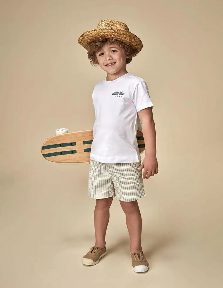 Bermuda seersucker verde