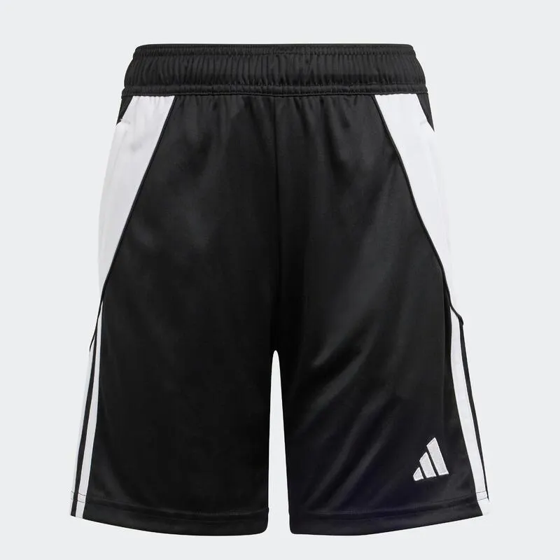 Pantalón corto fútbol Tiro 24 Niños Negro