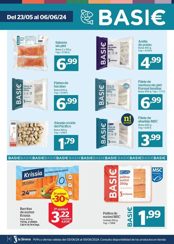 Catálogo de Última semana para buscar el sello azul 3 de junio al 9 de junio 2024 - Página 8