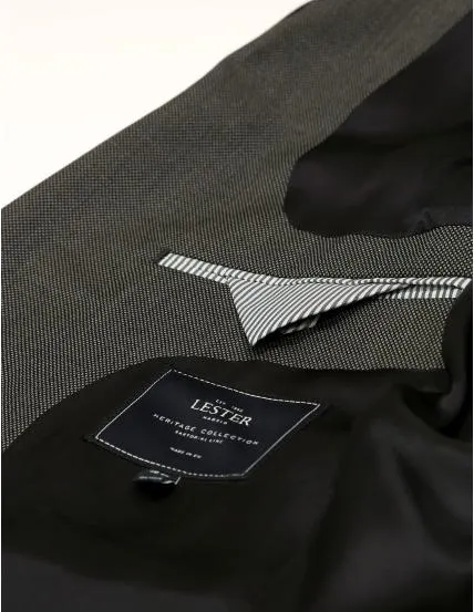 Traje hombre ojo de perdiz Gris