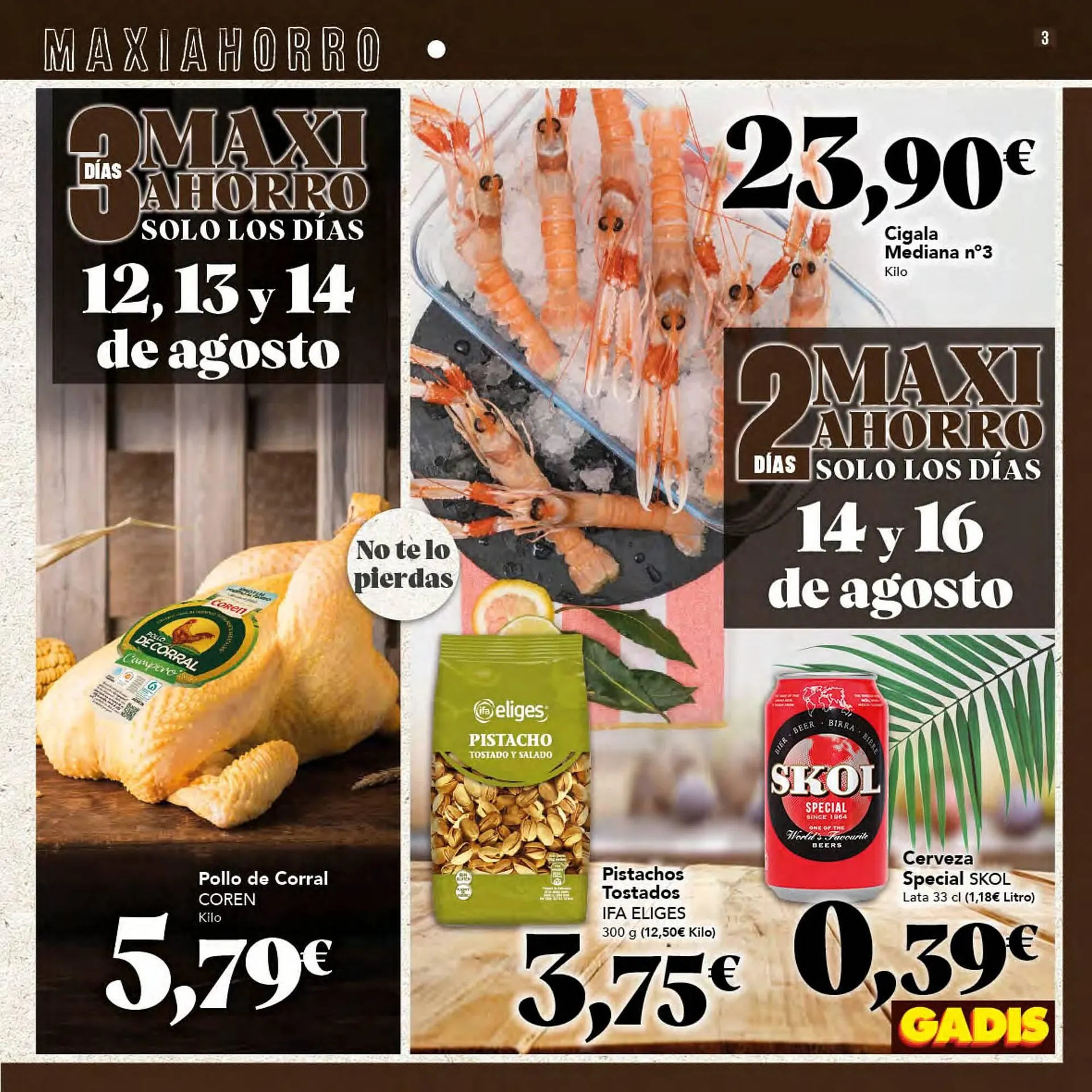 Catálogo de Folleto Gadis 7 de agosto al 21 de agosto 2025 - Página 3