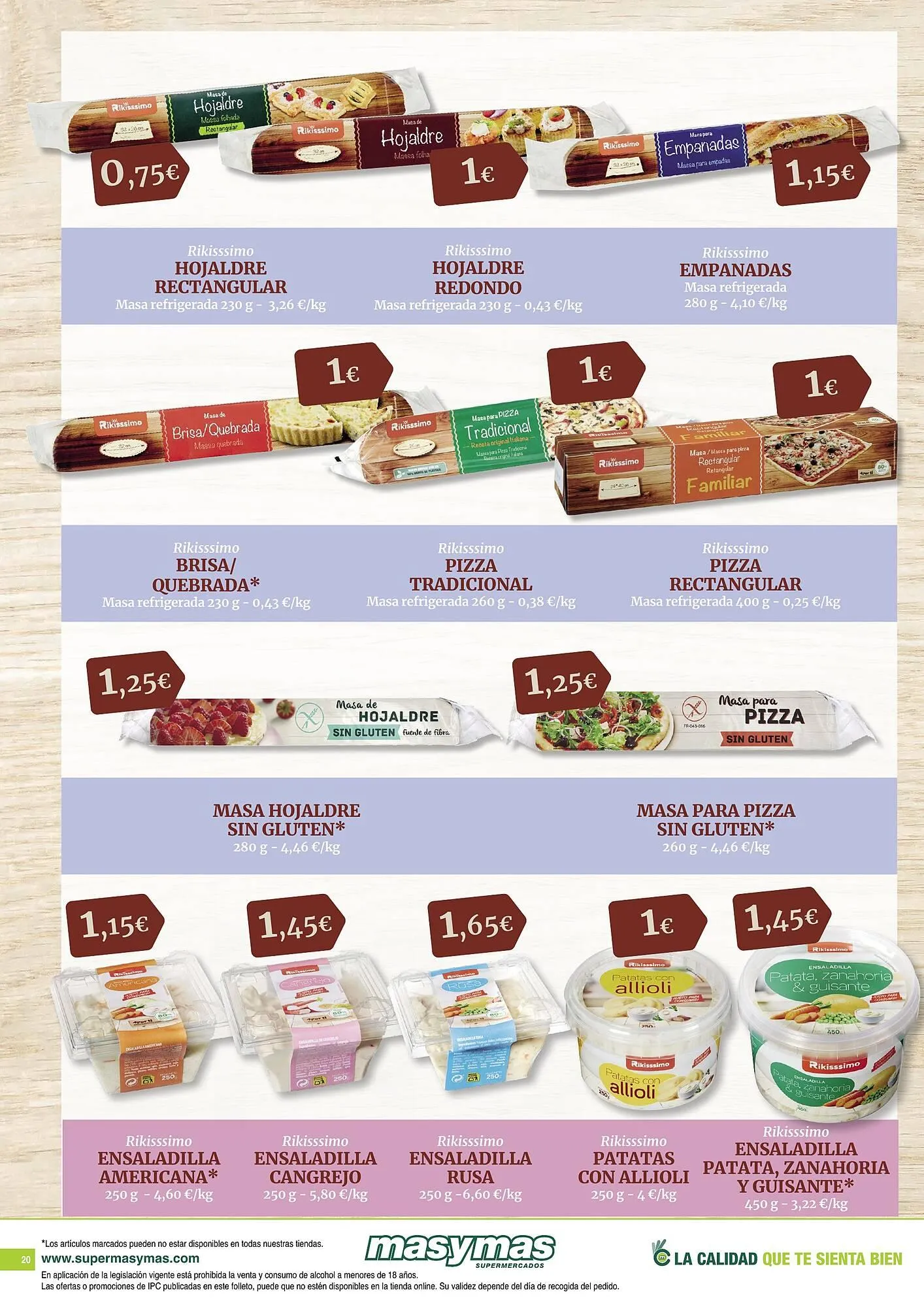 Catálogo de Folleto Masymas 4 de septiembre al 1 de octubre 2025 - Página 20