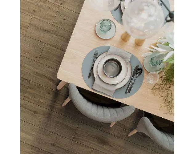 Pavimento porcelánico Olvera nuez 30x120cm Mykonos