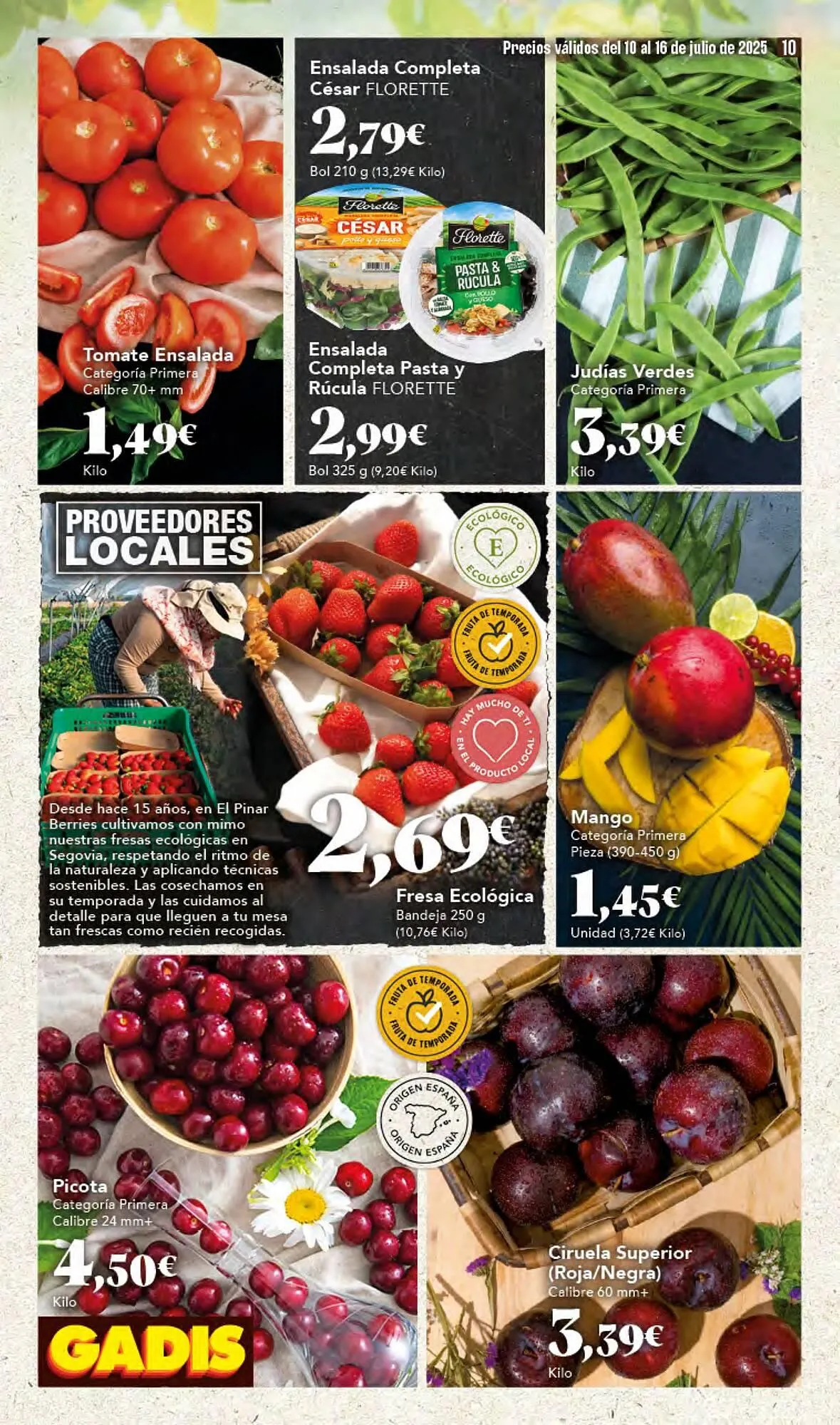 Catálogo de Folleto Gadis 10 de julio al 16 de julio 2025 - Página 10