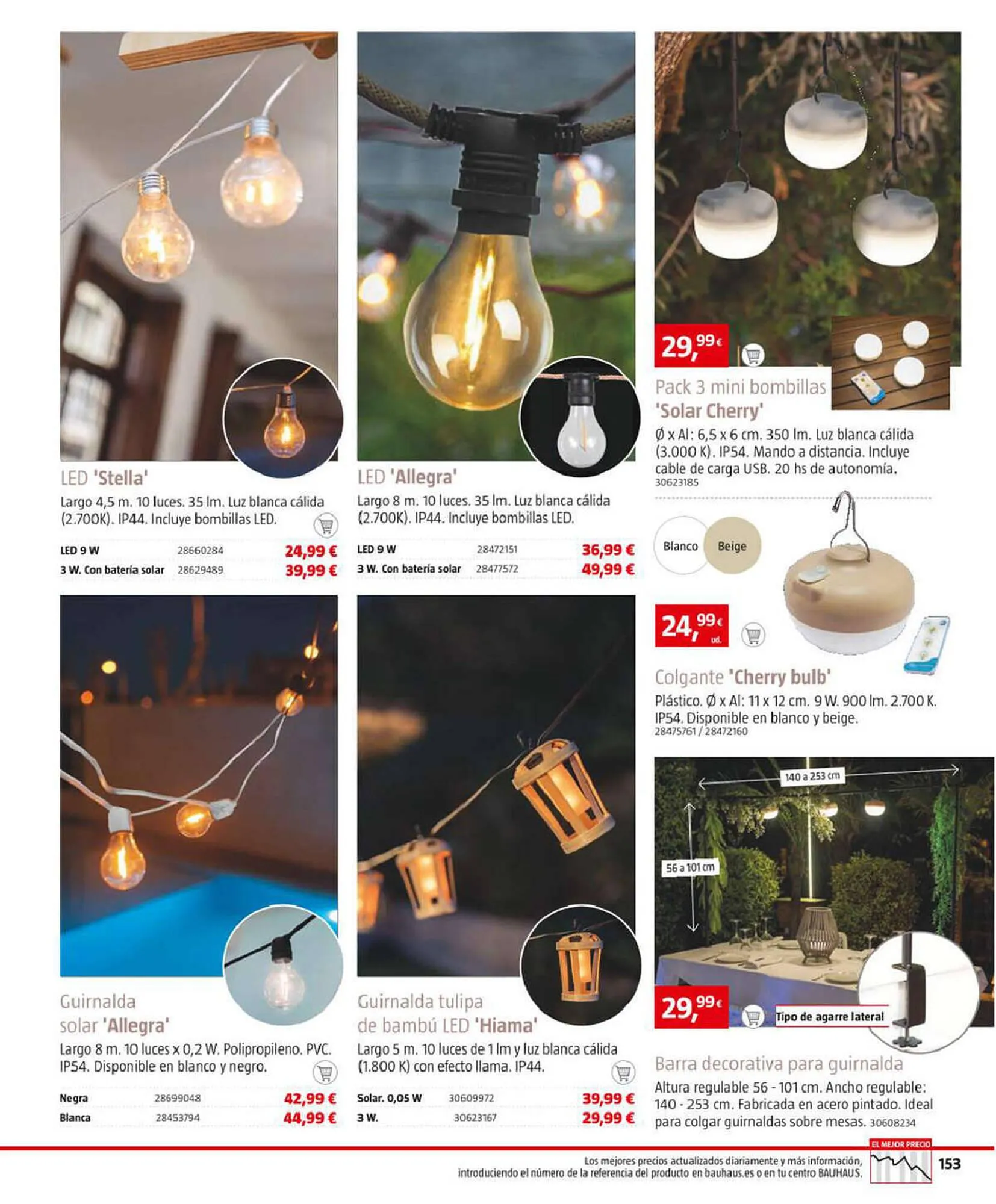 Catálogo de Folleto Bauhaus 7 de marzo al 15 de agosto 2023 - Página 153