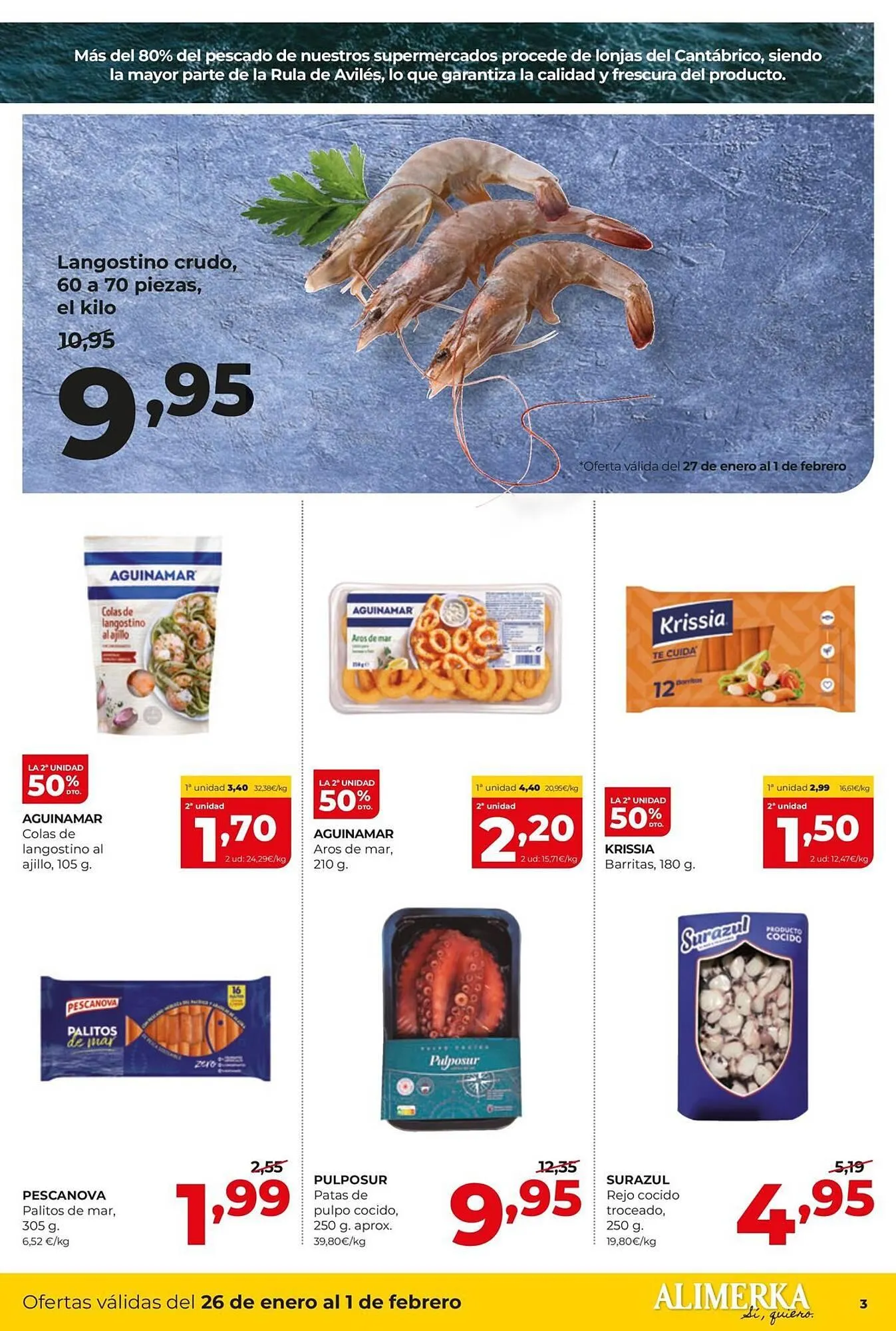 Catálogo de Folleto Alimerka 26 de enero al 1 de febrero 2026 - Página 3