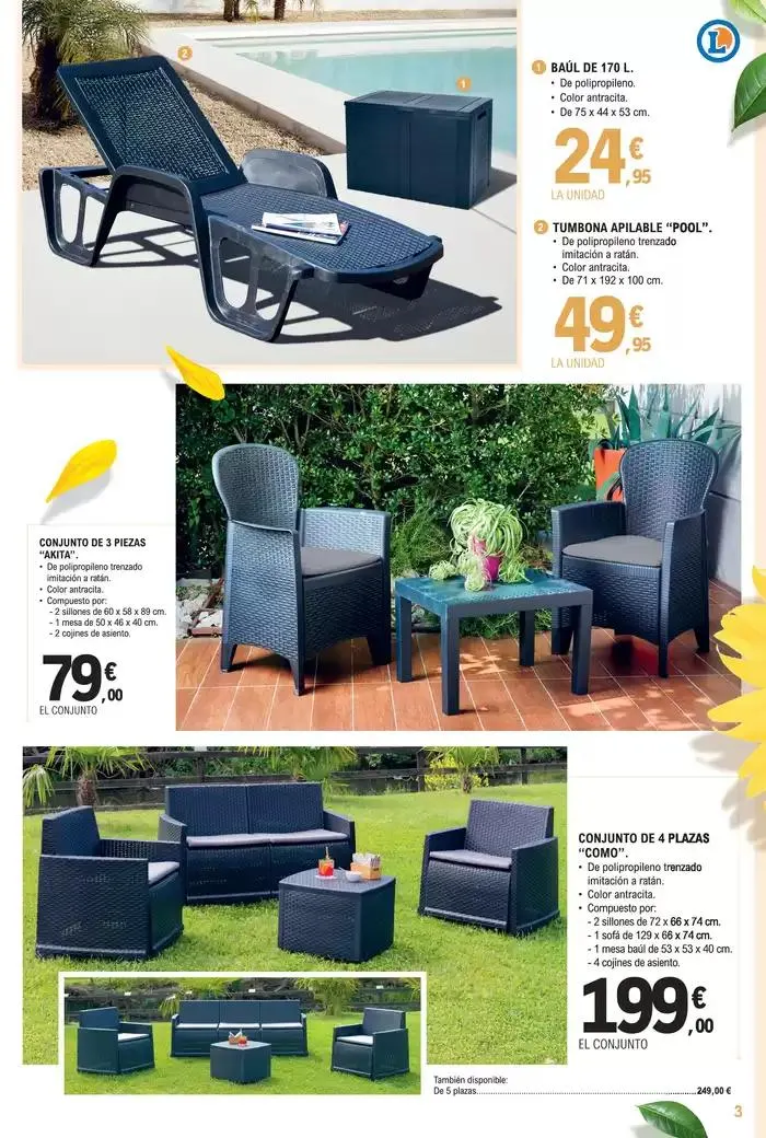 Catálogo de Aire libre Salamanca 25 de abril al 18 de mayo 2025 - Página 3