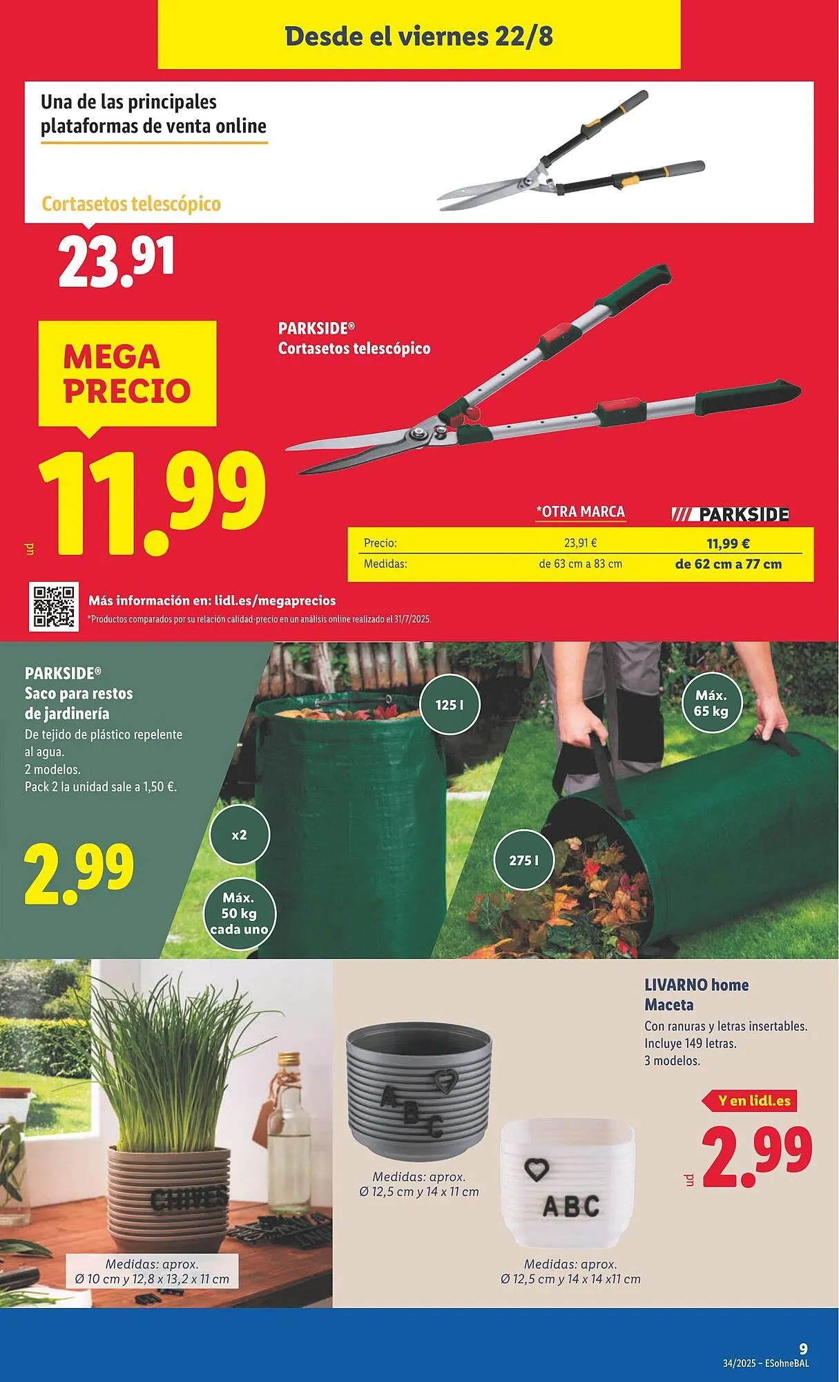 Catálogo de Folleto Lidl 18 de agosto al 24 de agosto 2025 - Página 13