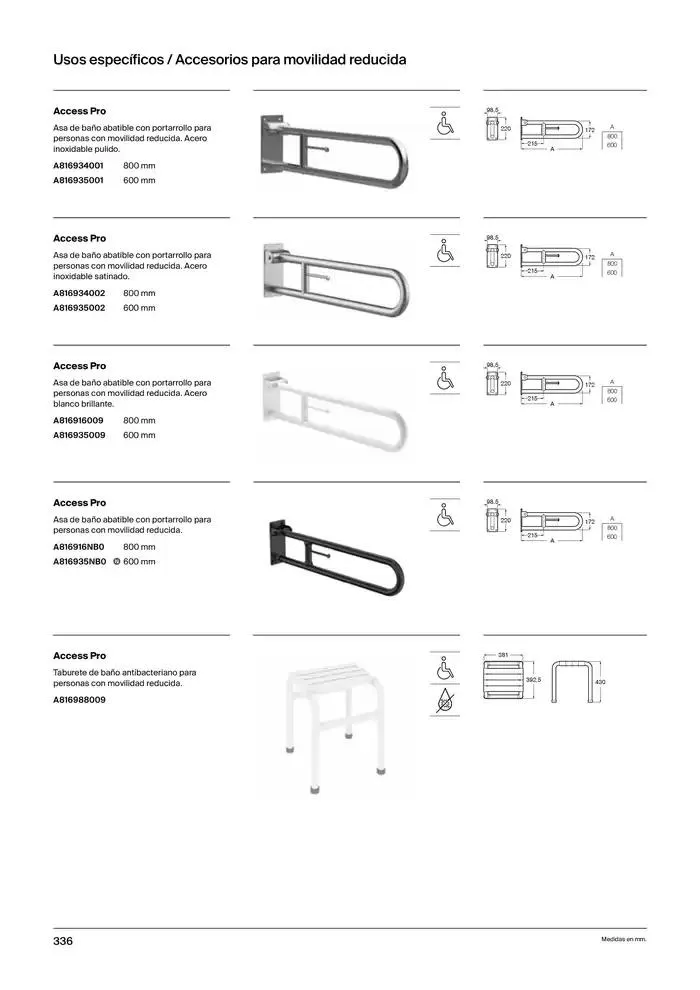 Catálogo de Colecciones de Baño, Muebles y Accesorios 9 de enero al 31 de diciembre 2025 - Página 338
