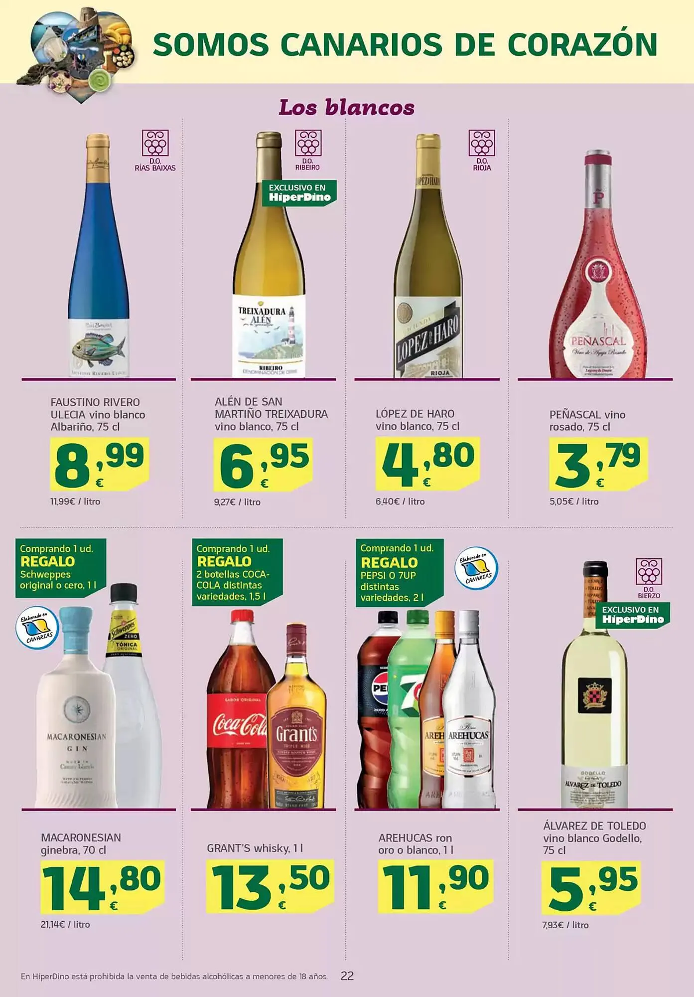 Catálogo de Folleto HiperDino 26 de mayo al 9 de junio 2025 - Página 22