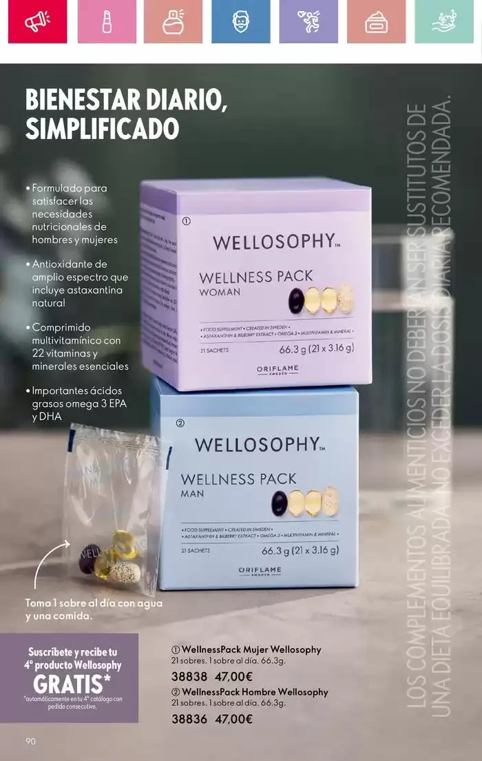Catálogo de Catálogo Oriflame 30 de marzo al 19 de abril 2025 - Página 90
