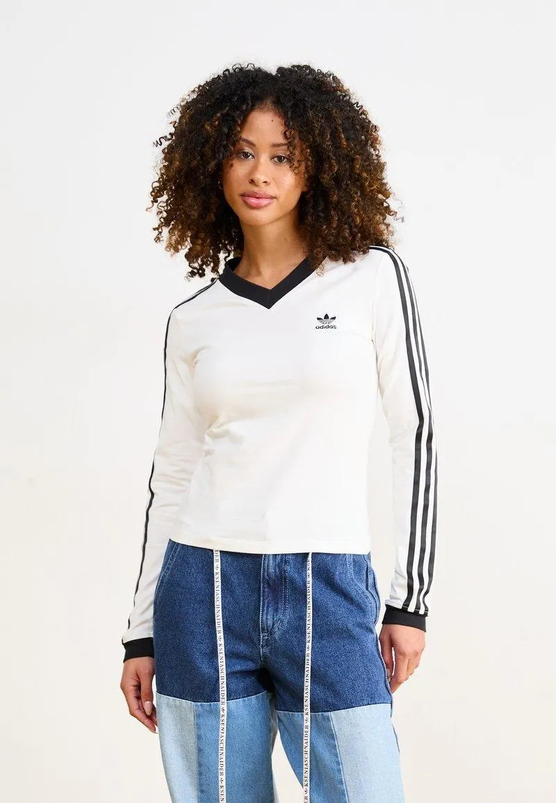 VNECK - Camiseta de manga larga - white