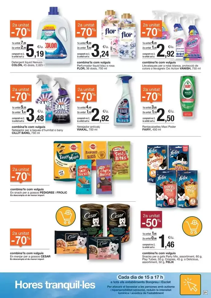 Catálogo de Fullet d'ofertes quinzenals 21 de febrero al 3 de marzo 2025 - Página 21