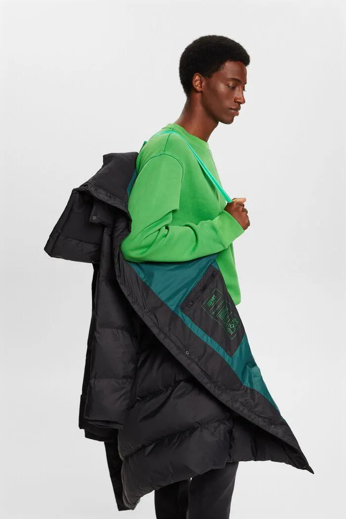 Chaquetón de plumón con capucha