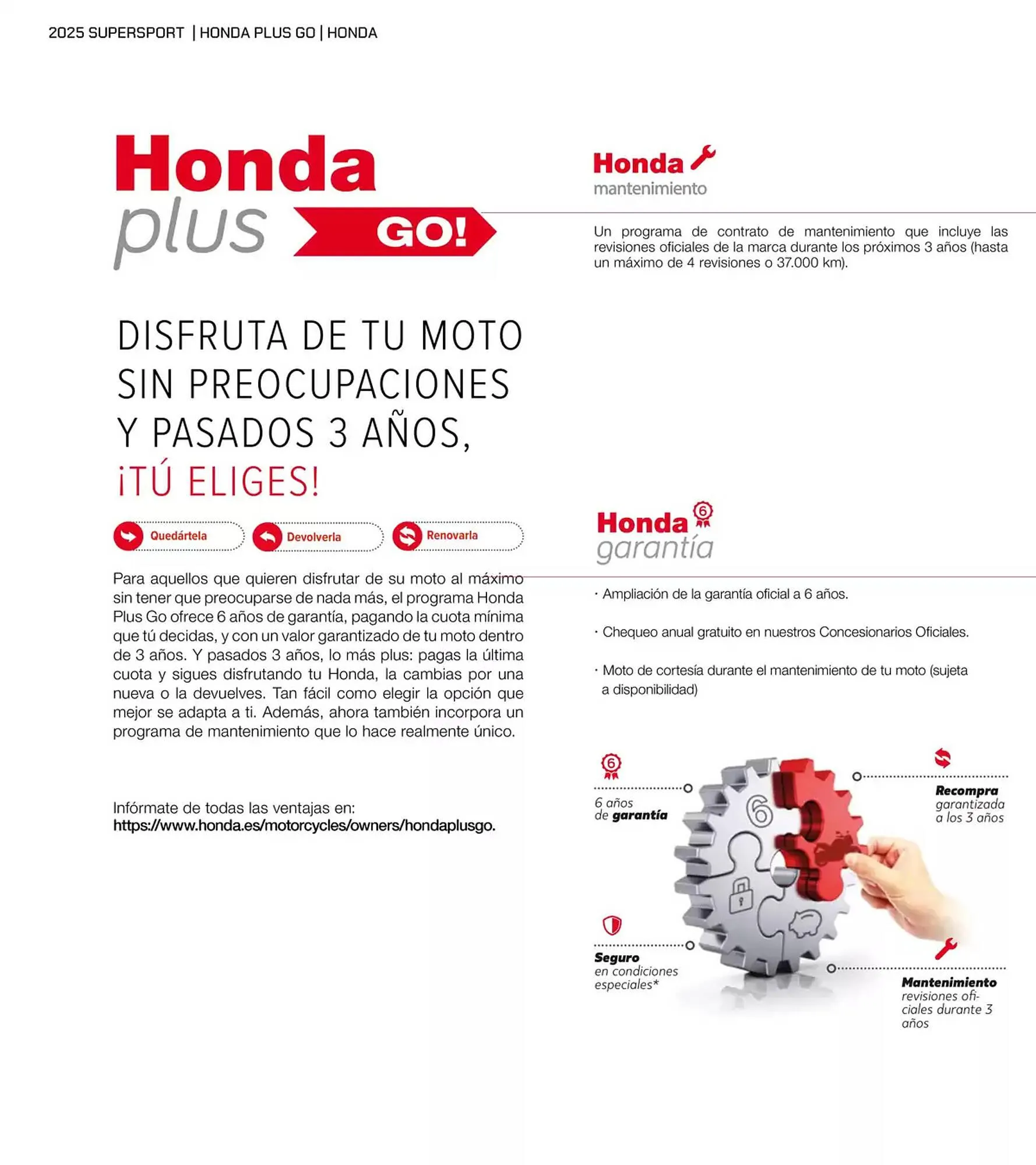 Catálogo de Folleto Honda 14 de mayo al 31 de diciembre 2025 - Página 21
