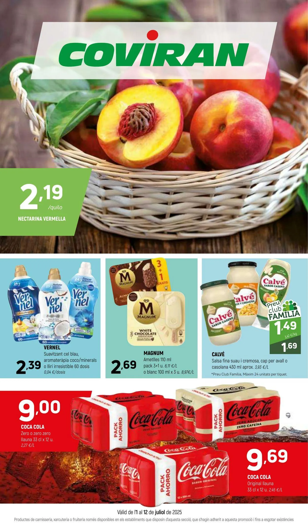 Catálogo de Coviran Oferta actual 30 de junio al 13 de julio 2025 - Página 1