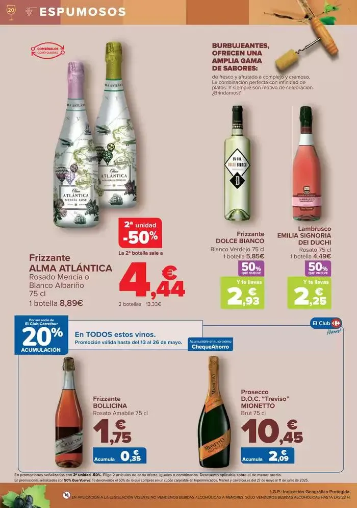 Catálogo de RUTA DE LOS VINOS 13 de mayo al 26 de mayo 2025 - Página 20