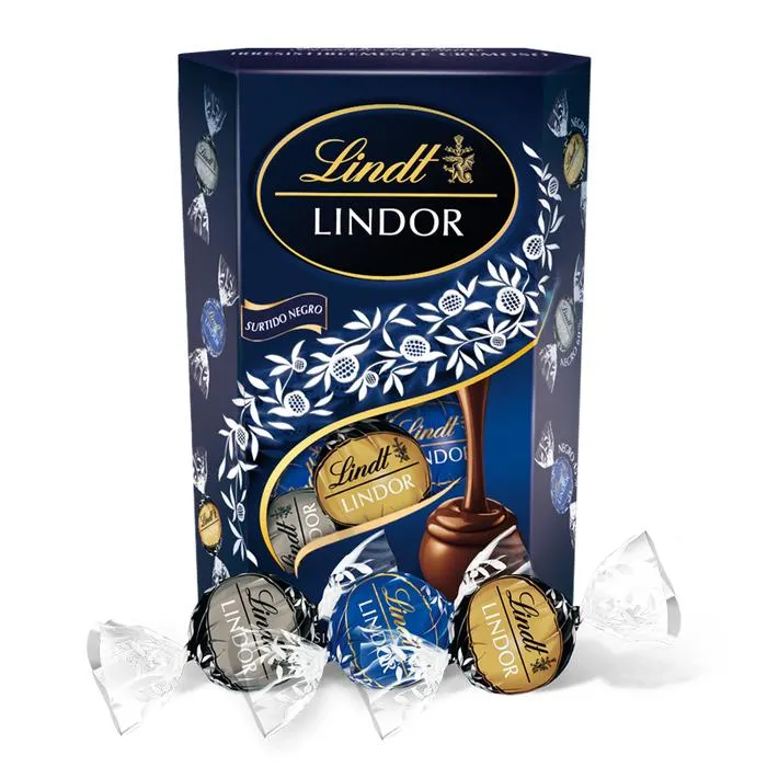 Lindor Surtido Altos % de Cacao Cornet 200g