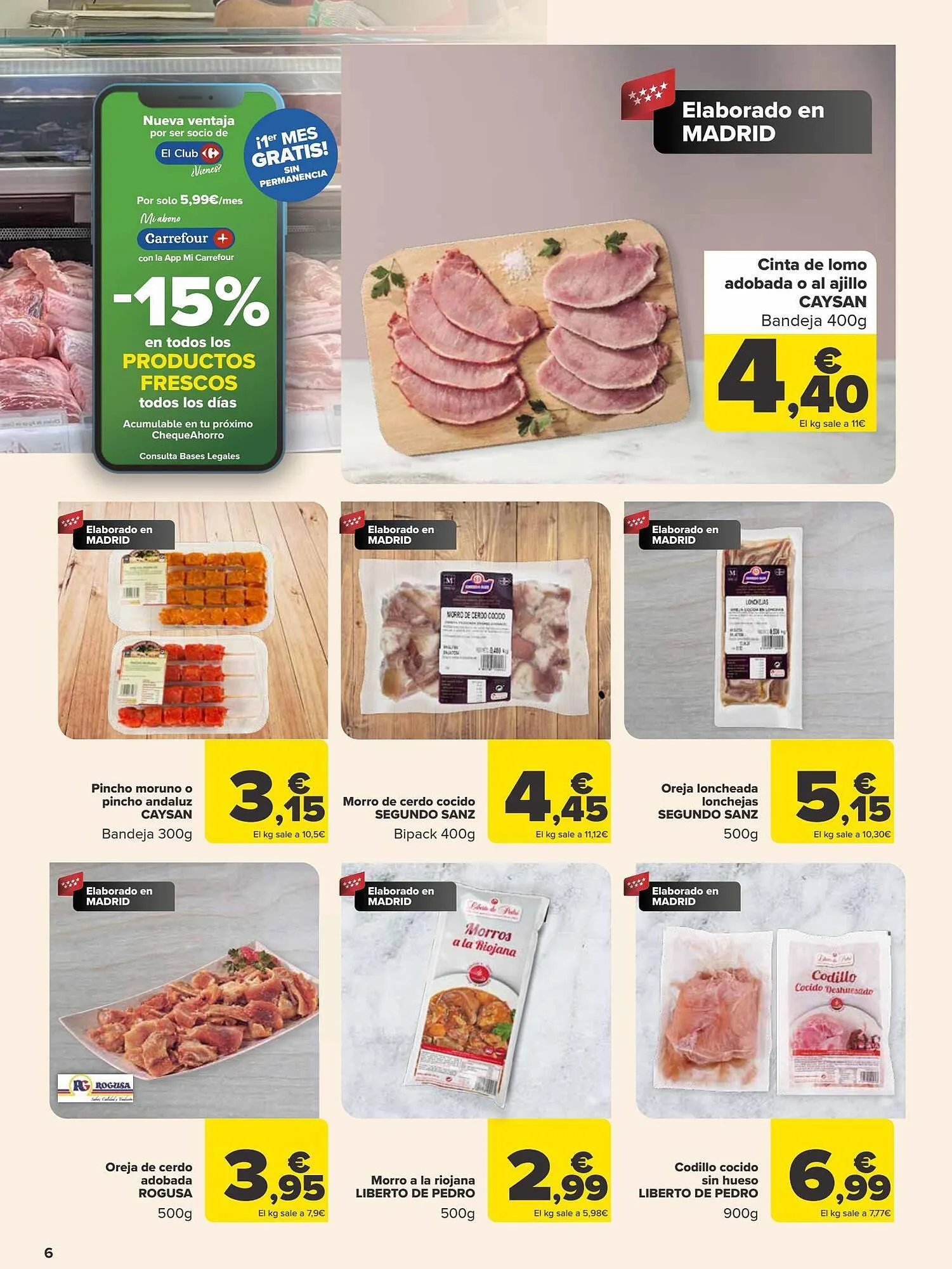 Catálogo de Folleto Carrefour 9 de agosto al 23 de agosto 2023 - Página 6