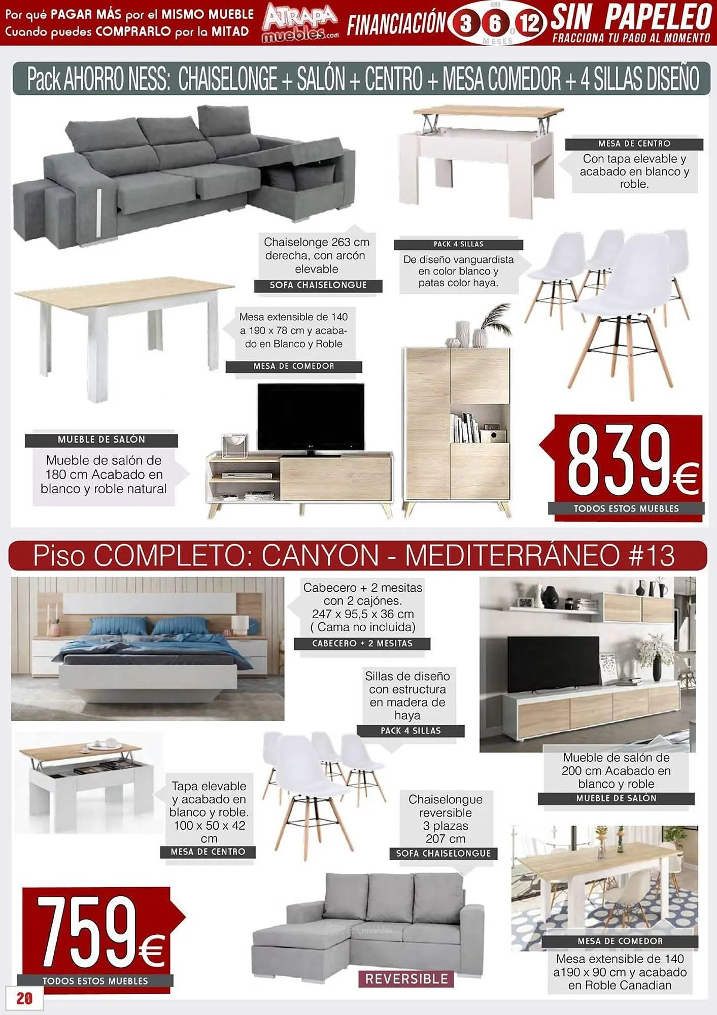 Catálogo de Folleto Atrapamuebles 2 de junio al 30 de junio 2025 - Página 20