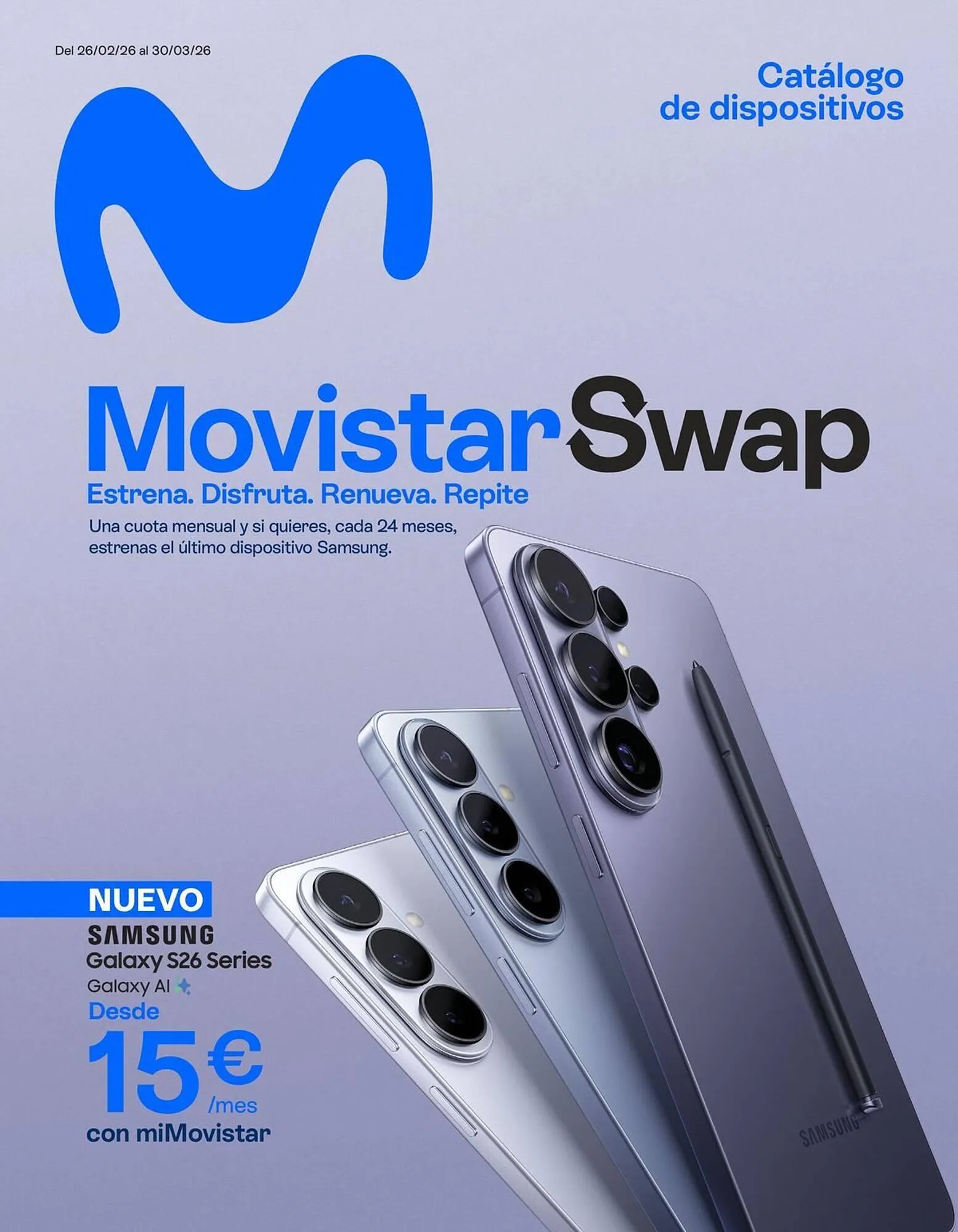 Catálogo de Catálogo Movistar 26 de febrero al 30 de marzo 2026 - Página 1