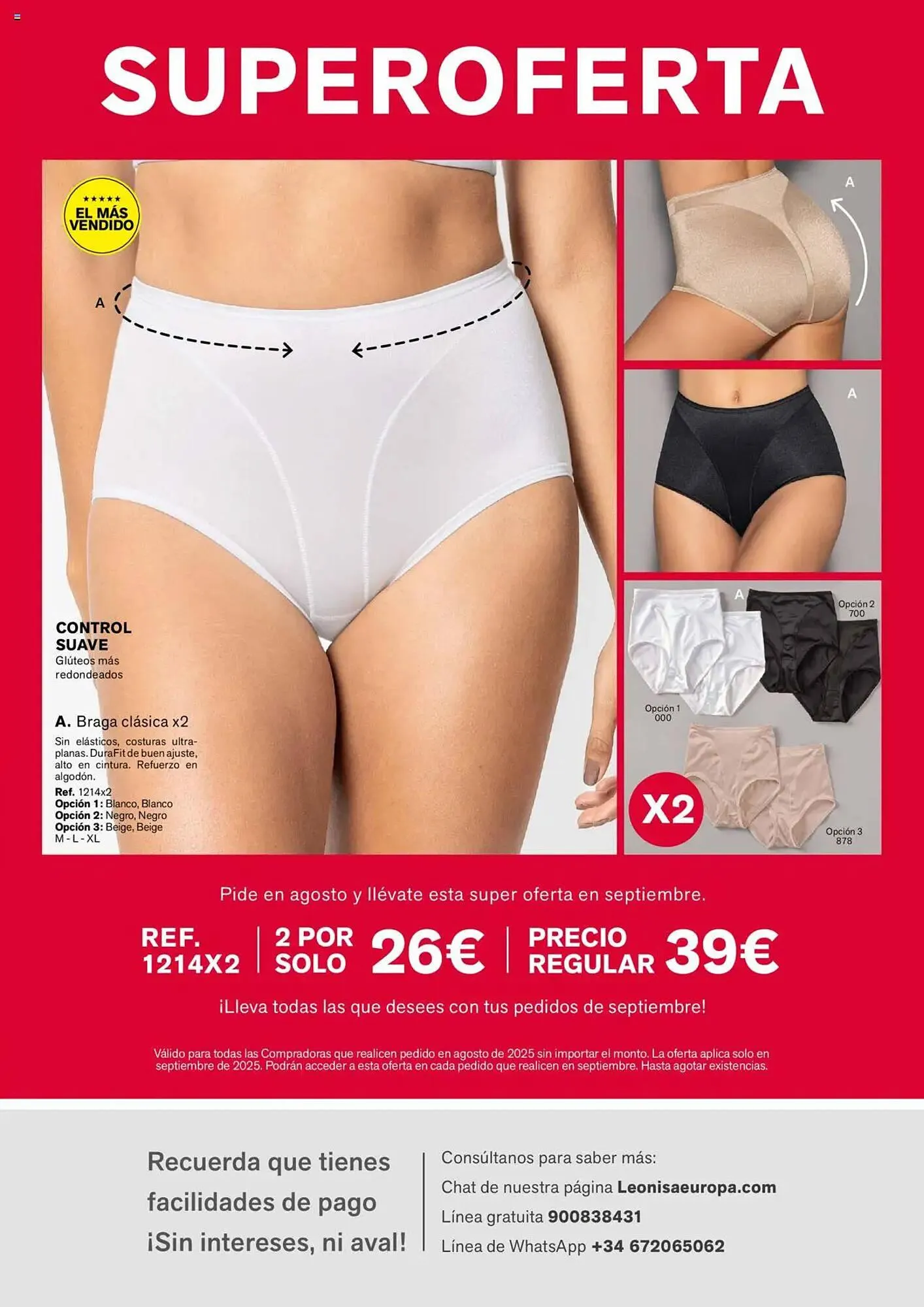 Catálogo de Folleto Leonisa 1 de agosto al 31 de agosto 2025 - Página 3