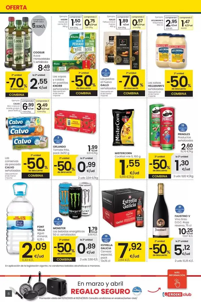 Catálogo de Precio más bajo EROSKI CITY 13 de marzo al 26 de marzo 2025 - Página 6