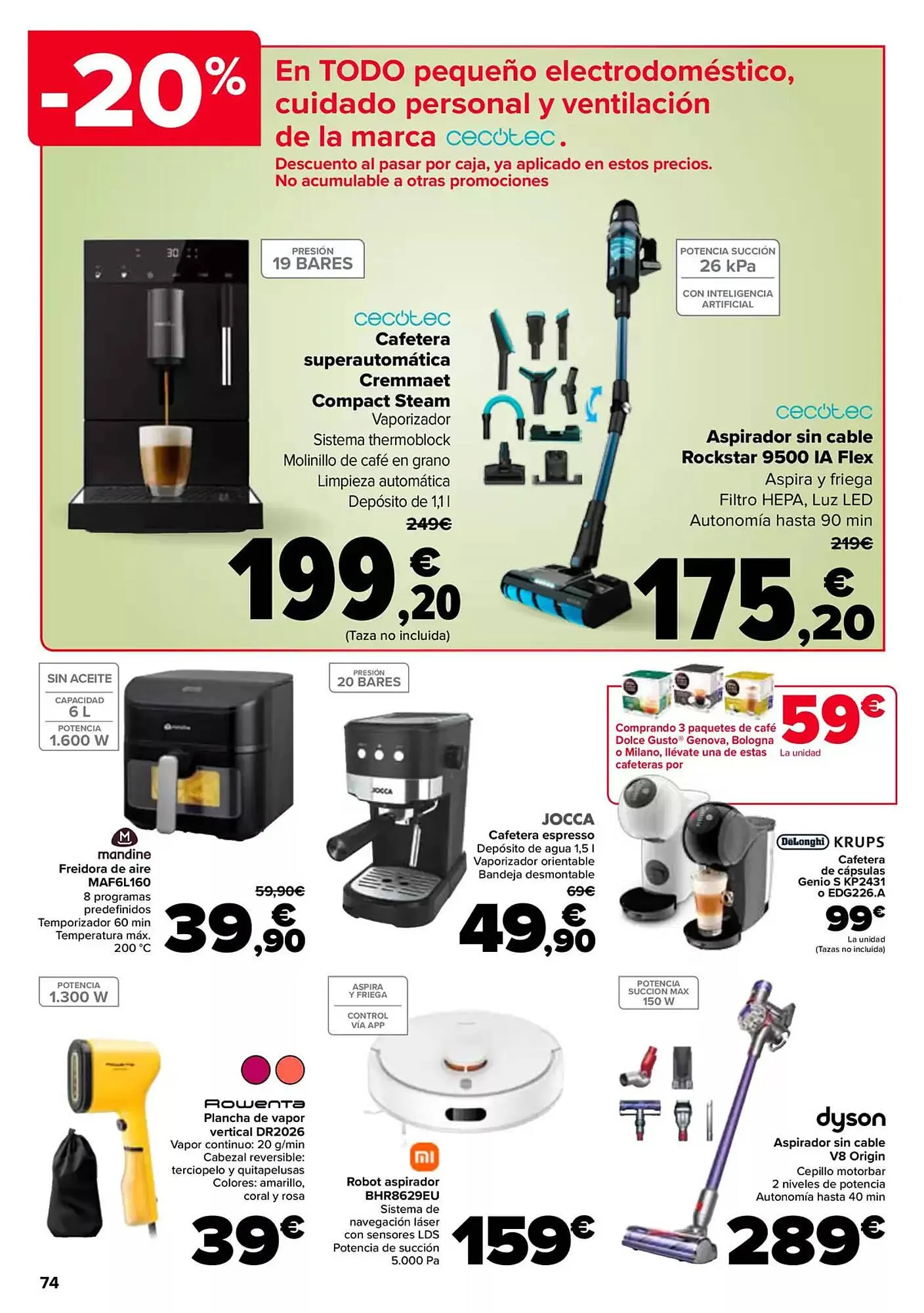 Catálogo de Folleto Carrefour 25 de marzo al 9 de abril 2025 - Página 74