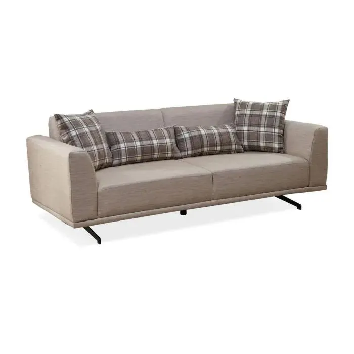 Sofá 3 Plazas en color Beige PATRIC