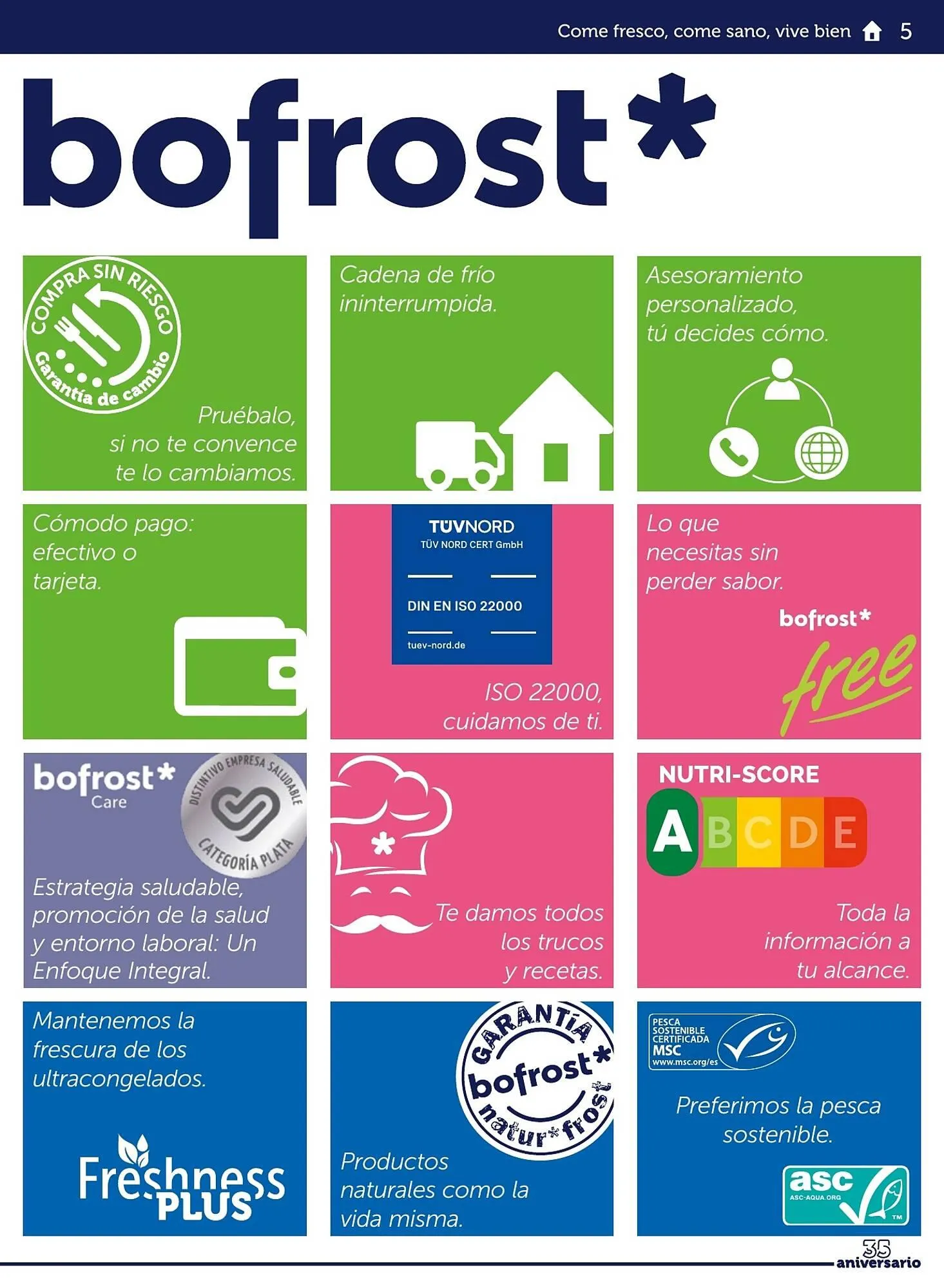 Catálogo de Folleto Bofrost 3 de marzo al 31 de agosto 2025 - Página 5